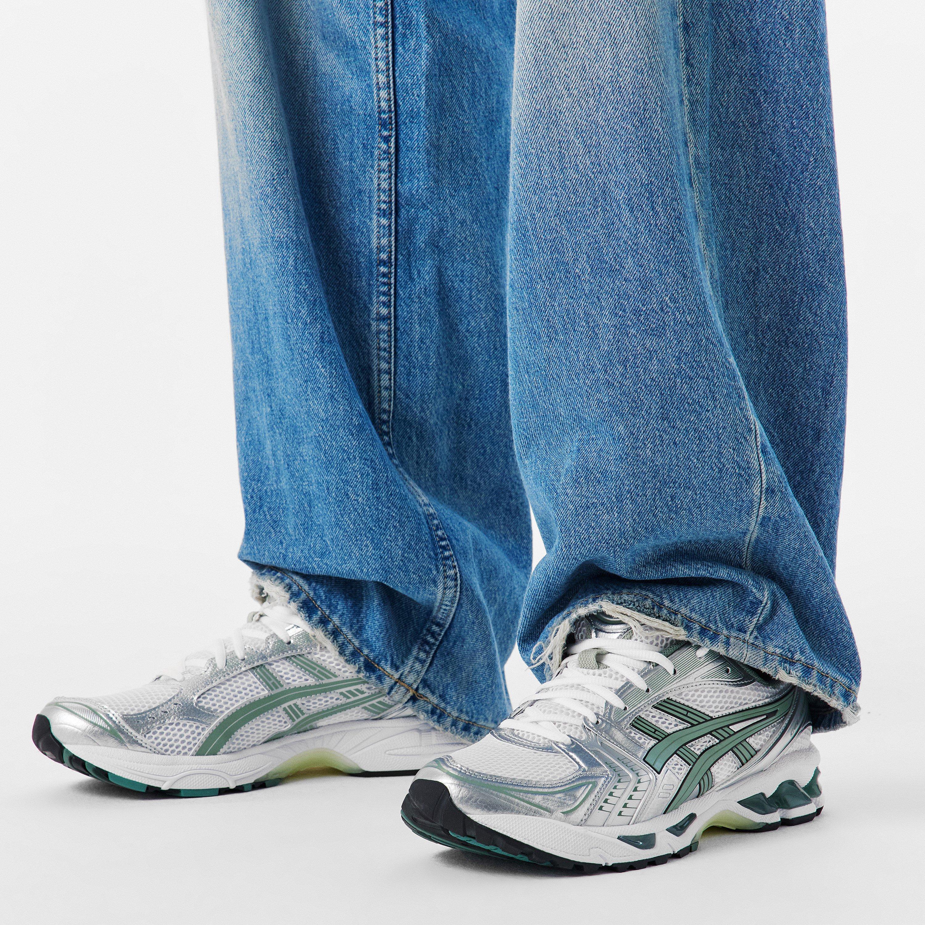 White/Slvr/Yllw - Asics - Mens Gel-Kayano 14 Trainers - 3