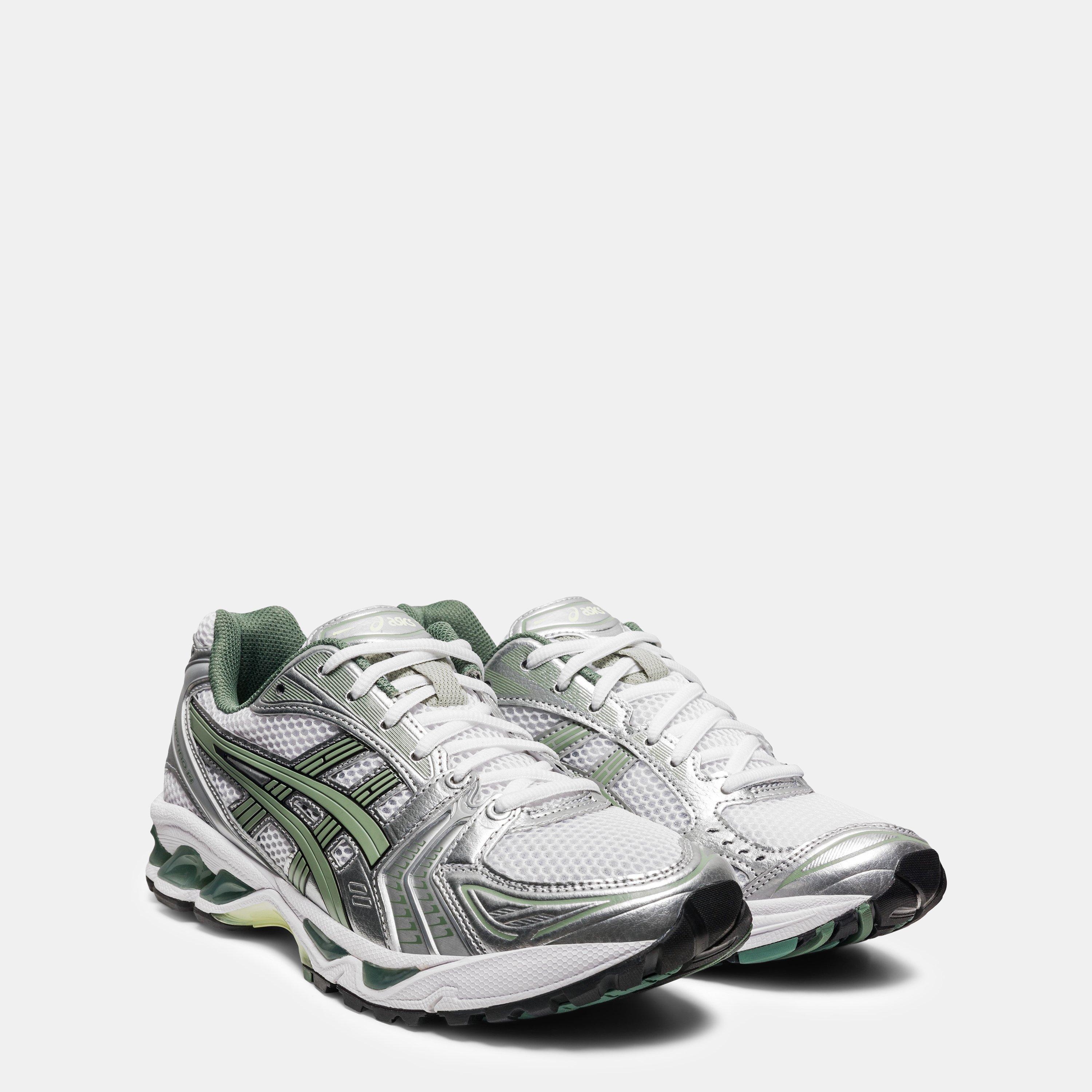 White/Slvr/Yllw - Asics - Mens Gel-Kayano 14 Trainers - 4