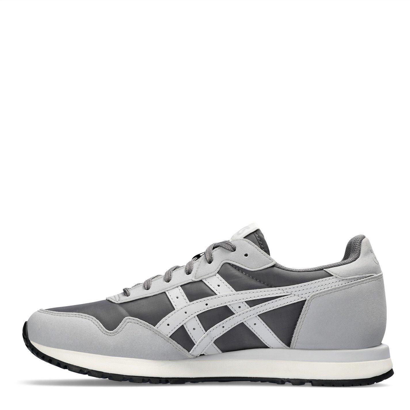 Cinzento/Carbono - Asics - Men's Tiger Runner II Low-Top Trainers - 2