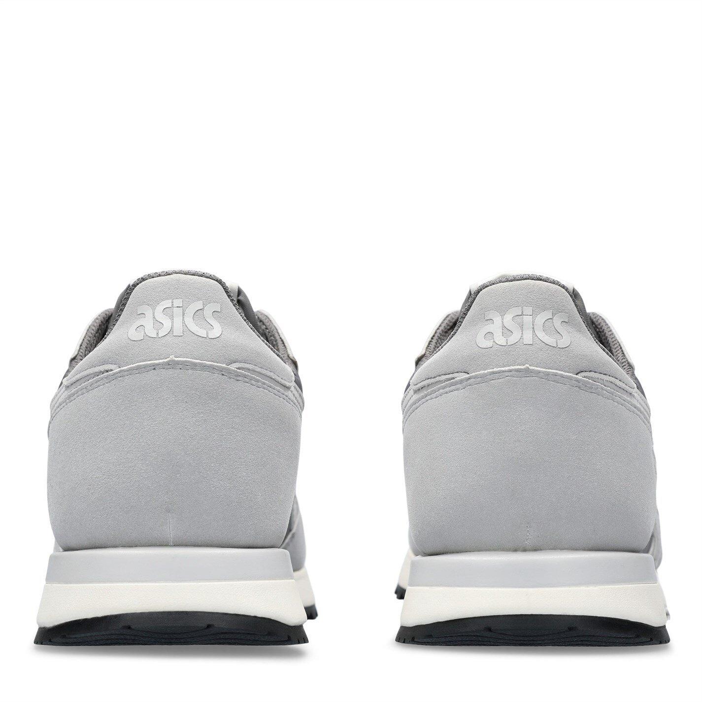 Cinzento/Carbono - Asics - Men's Tiger Runner II Low-Top Trainers - 5