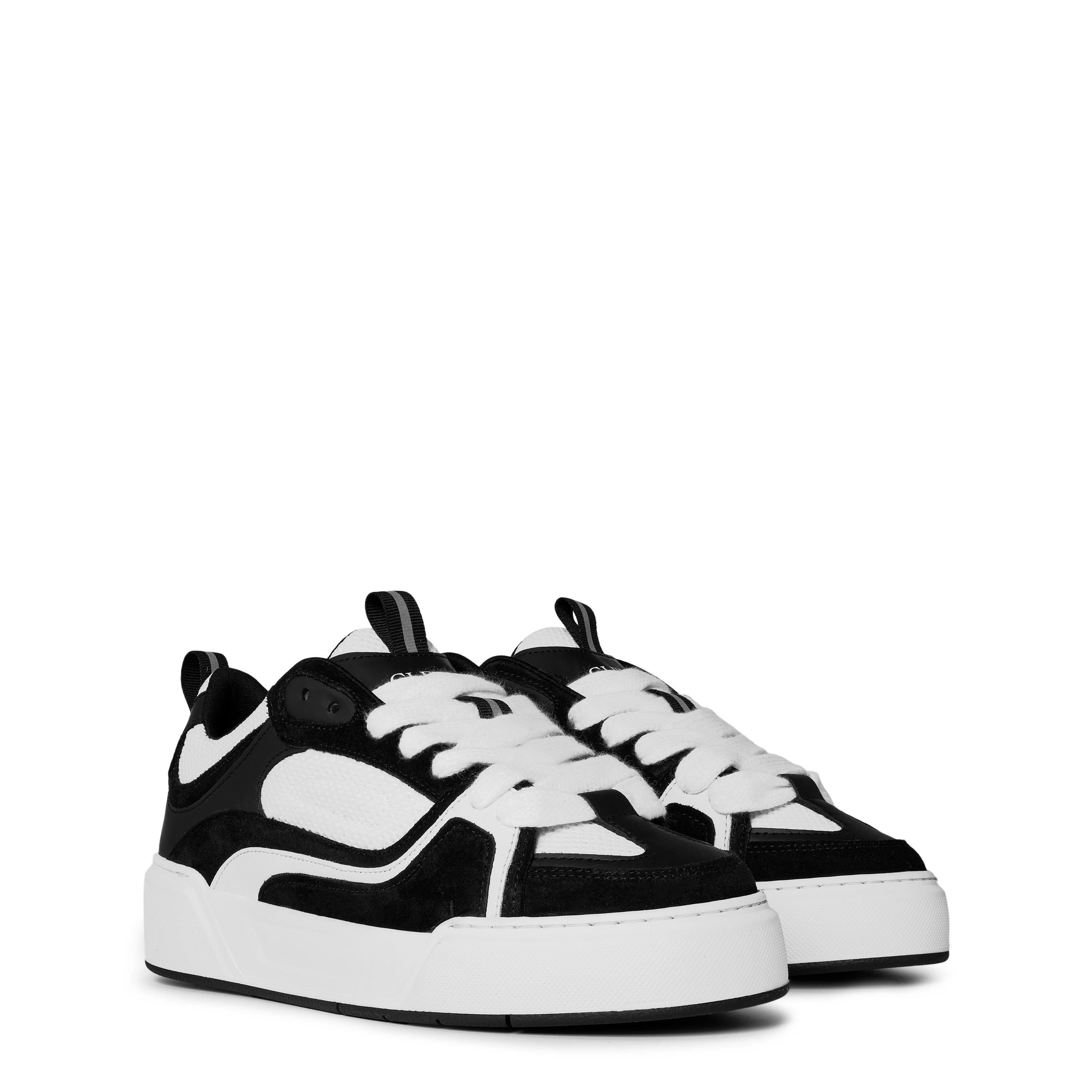 Viper - Cleens - Men's Two-Tone Leather Essential Skate Trainers - 3