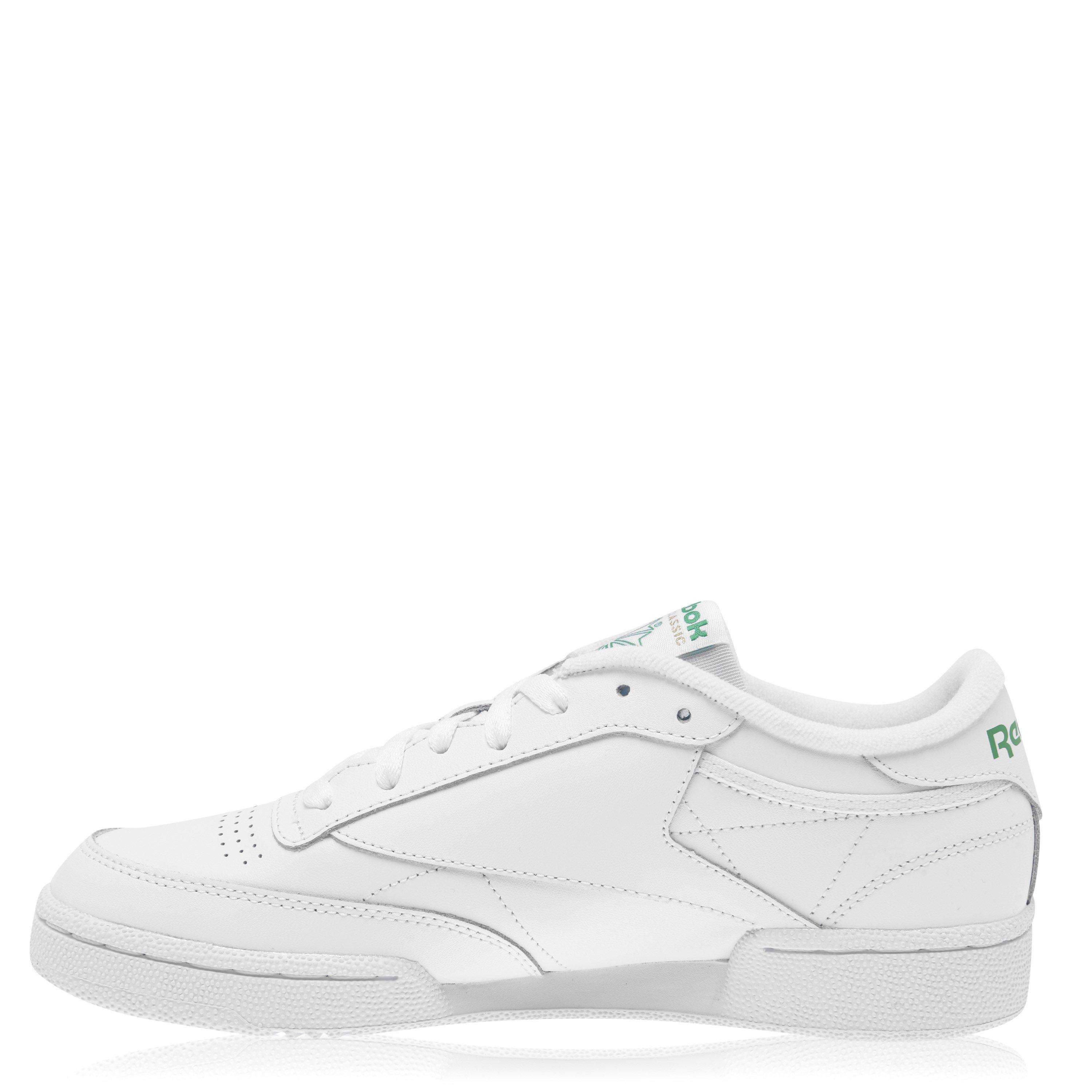 INT-White/Green - Reebok - Club C 85 Trainers - 2