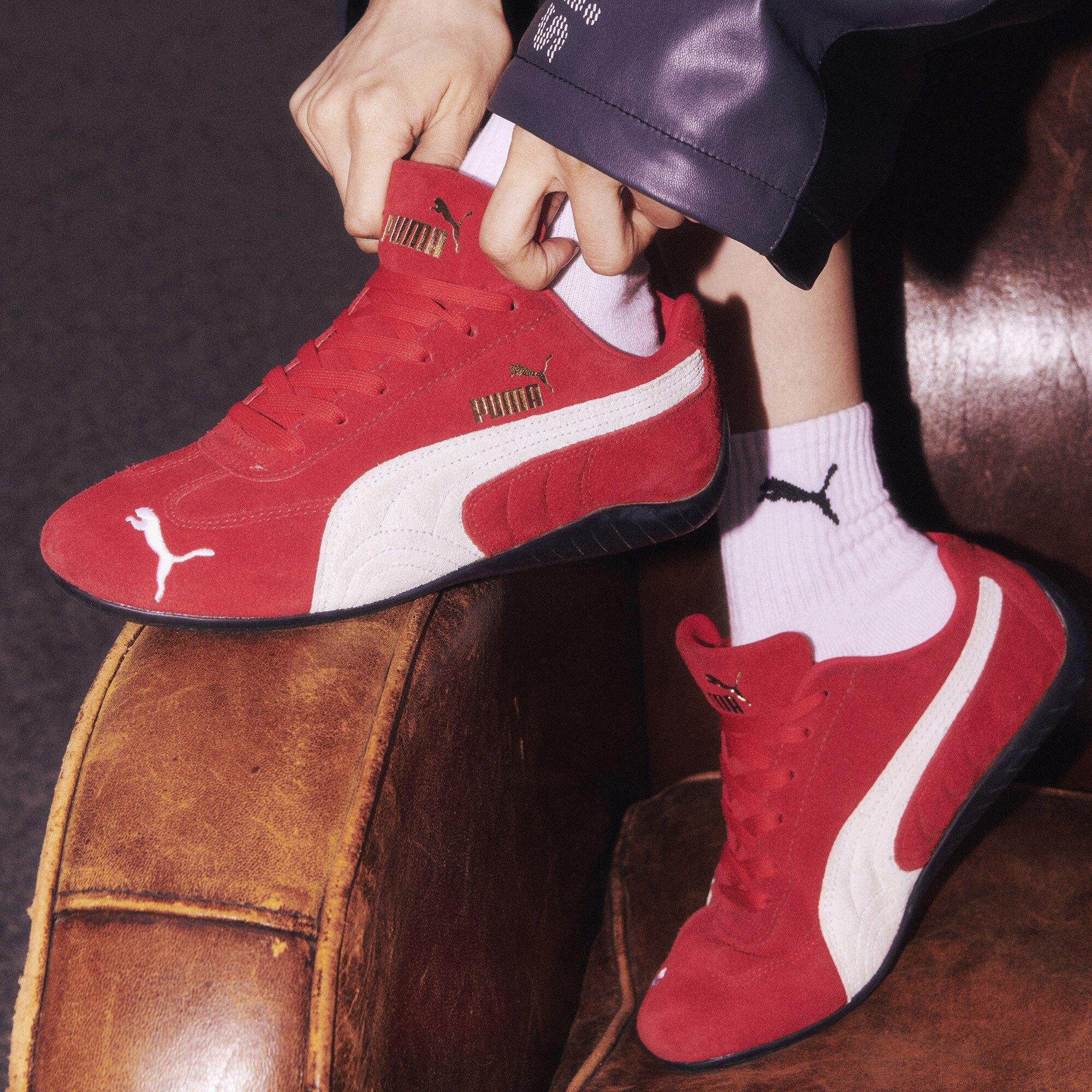 Red/White - Puma - Speedcat OG Sneaker - 10