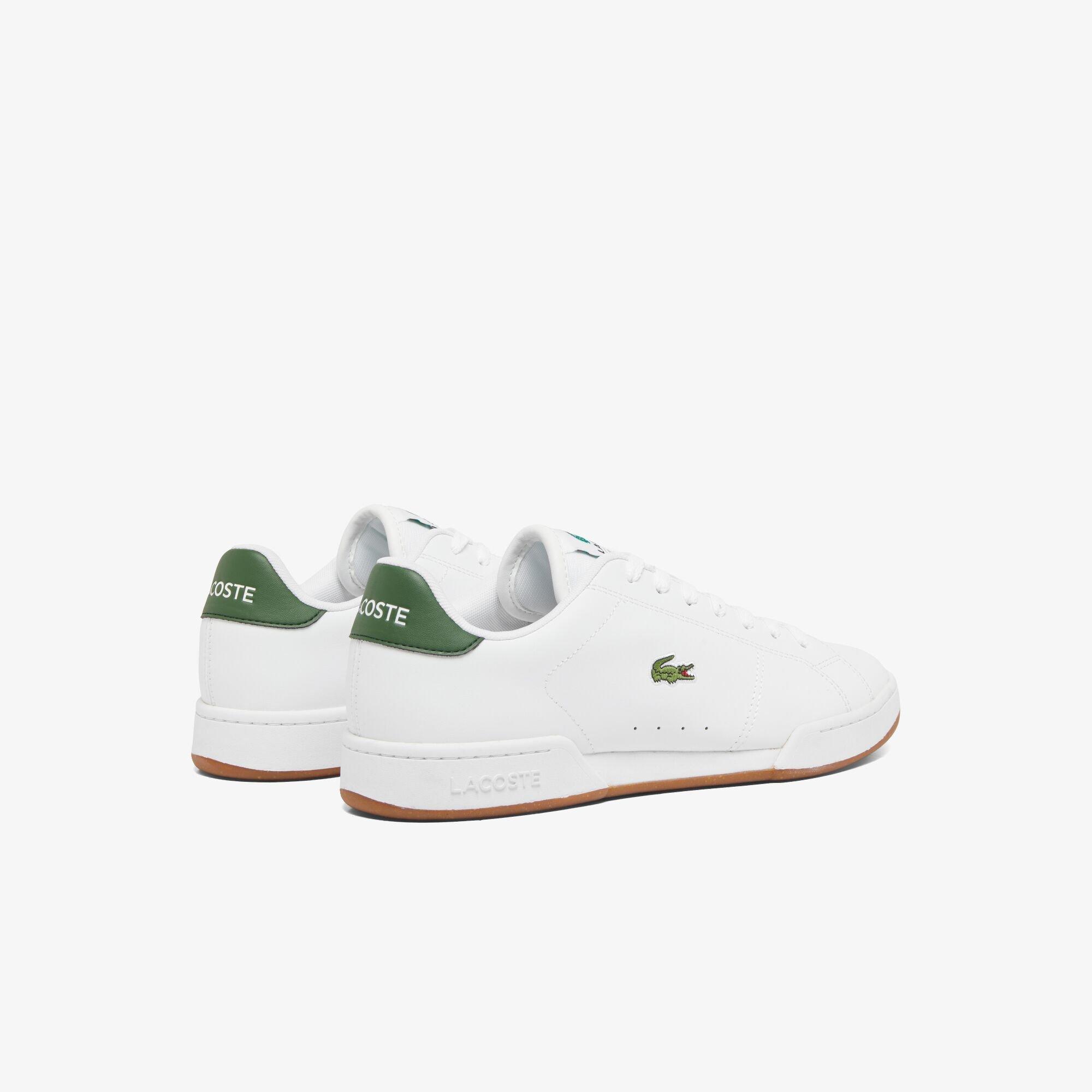 White/Green/Gum - Lacoste - Carnaby Cup Leather Sneakers - 9