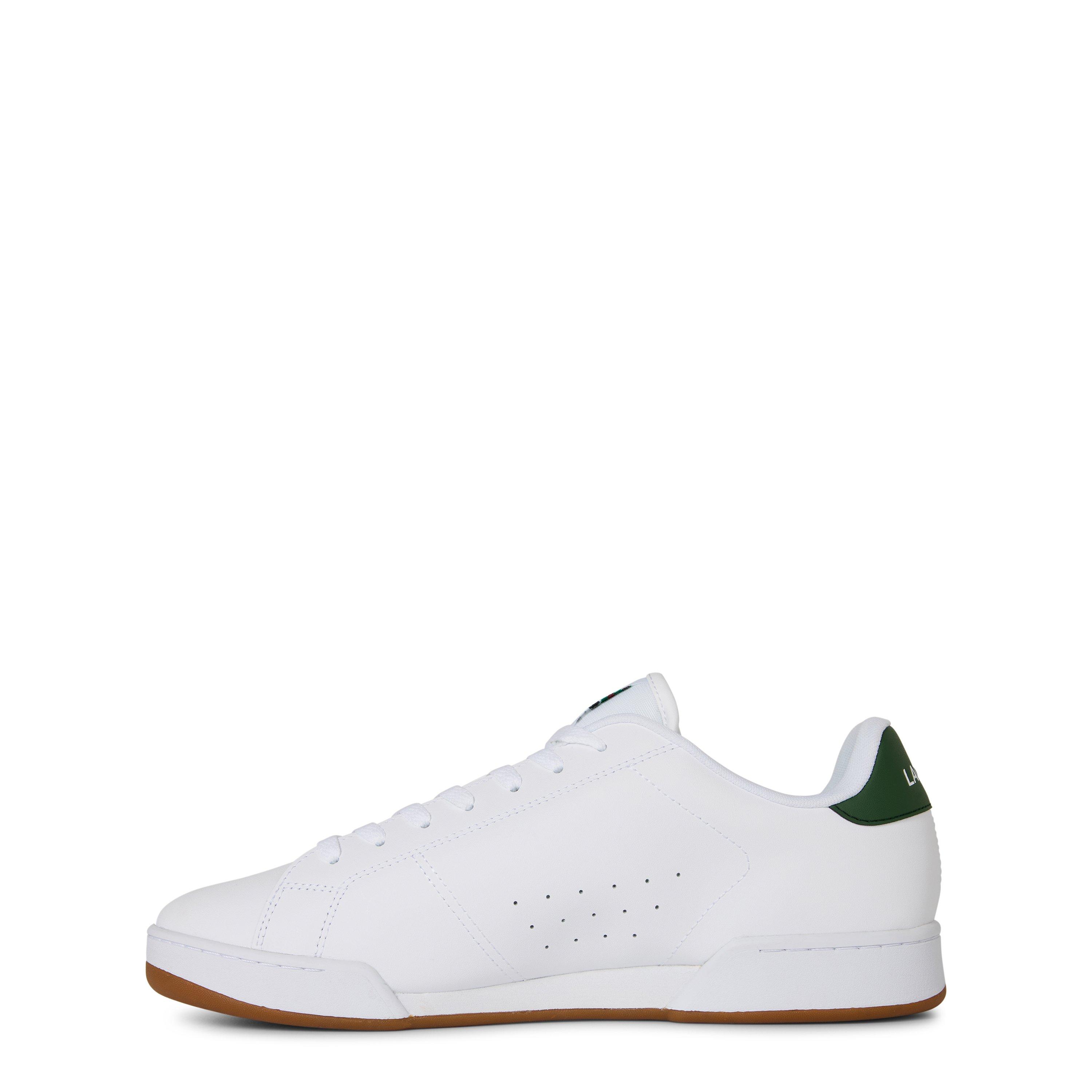 White/Green/Gum - Lacoste - Carnaby Cup Leather Sneakers - 3