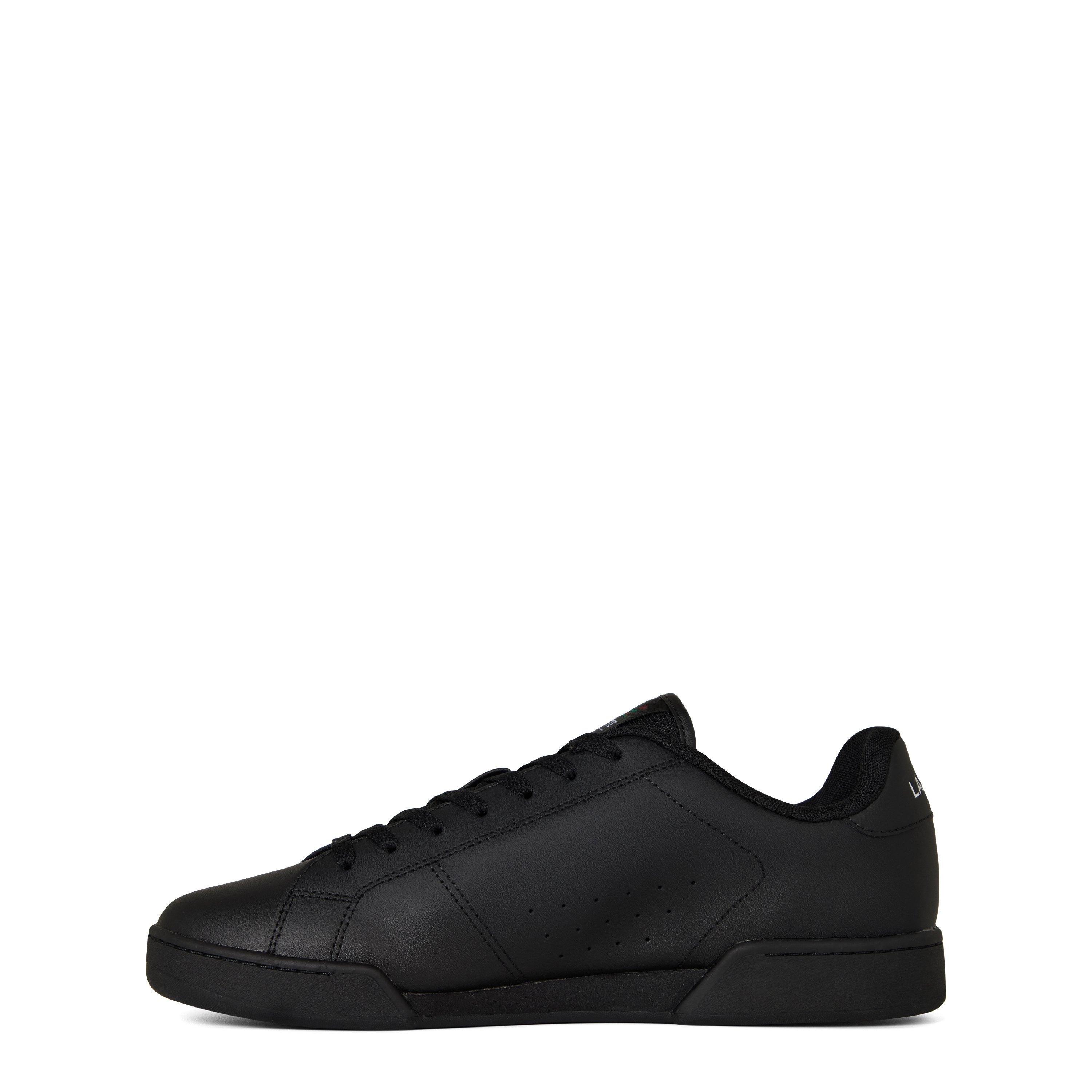 Black/Black - Lacoste - Carnaby Cup Leather Sneakers - 3