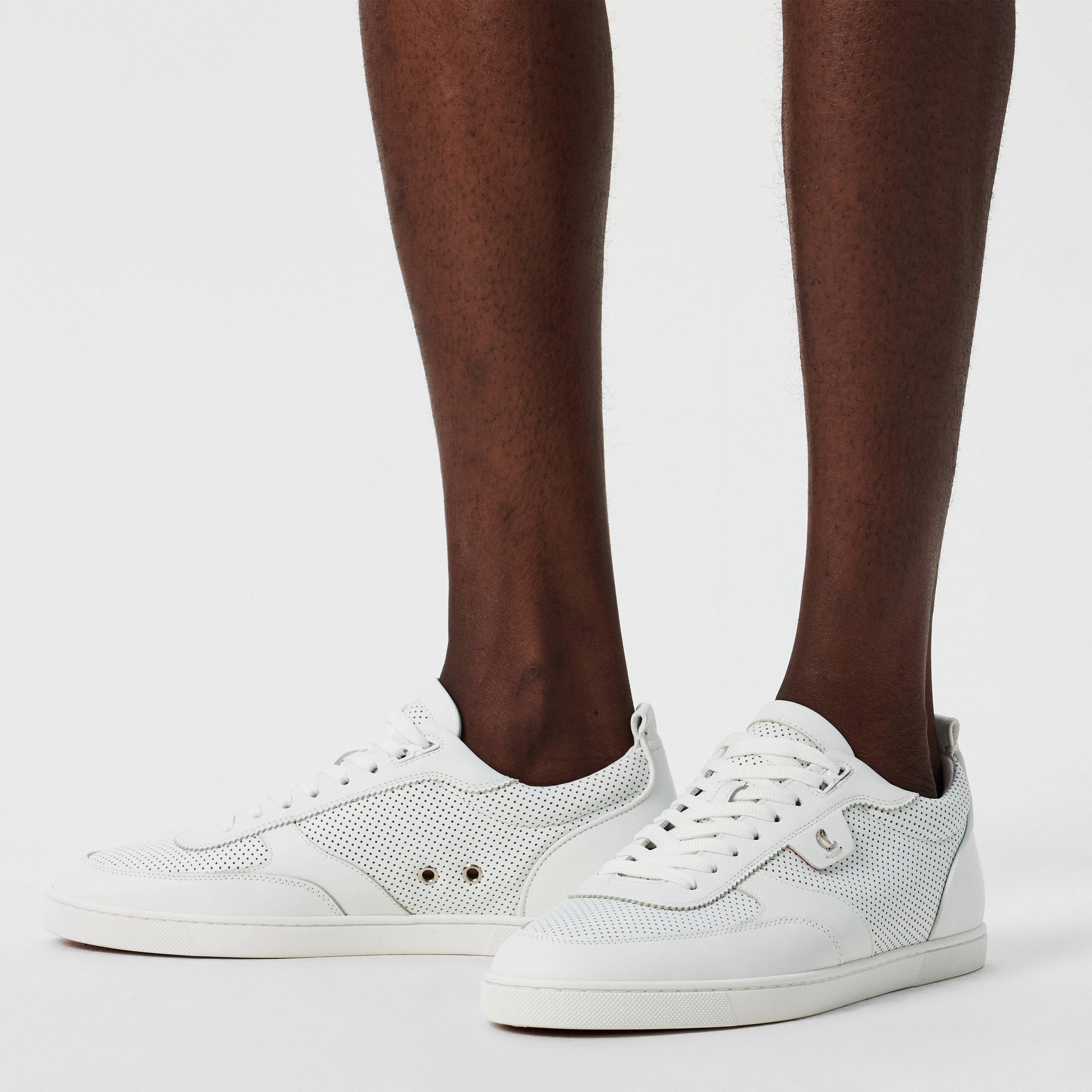 White - Christian Louboutin - Tutti Rui Low Top Trainers - 3