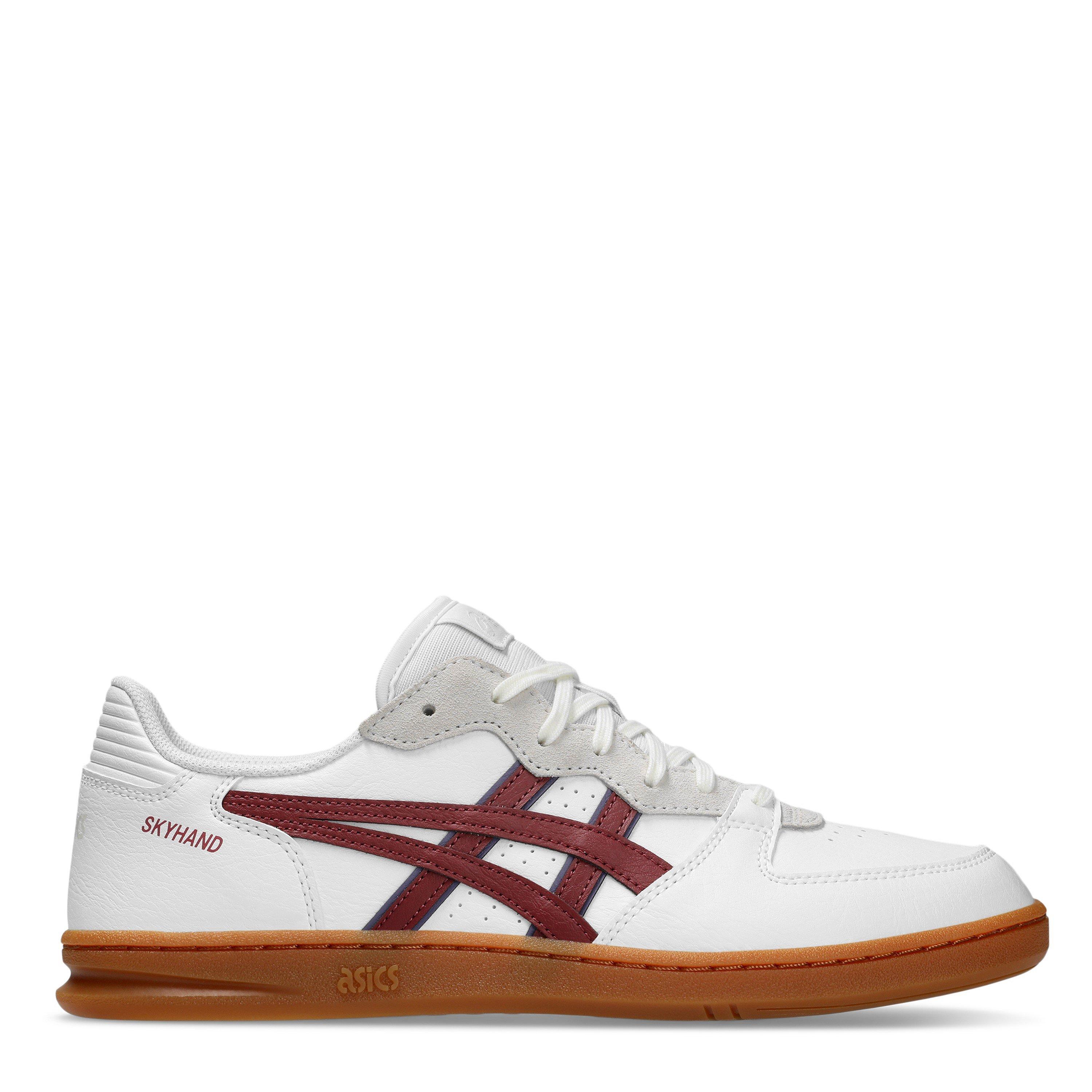 Asics Skyhand OG Trainers - White/Maroon - Size 8.5 (43.5)