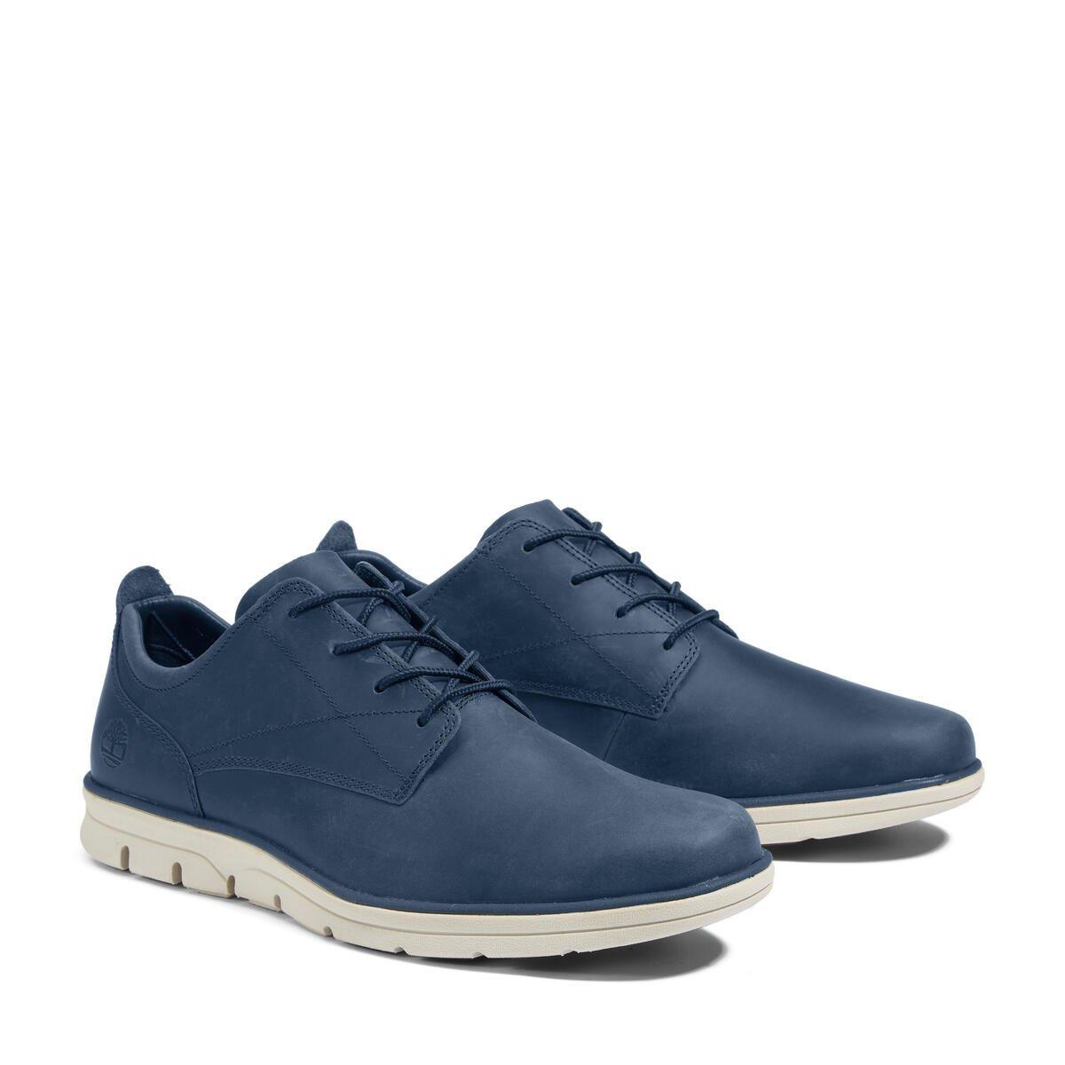Navy - Timberland - Men's Bradstreet Lace-Up Low-Top Trainers - 4