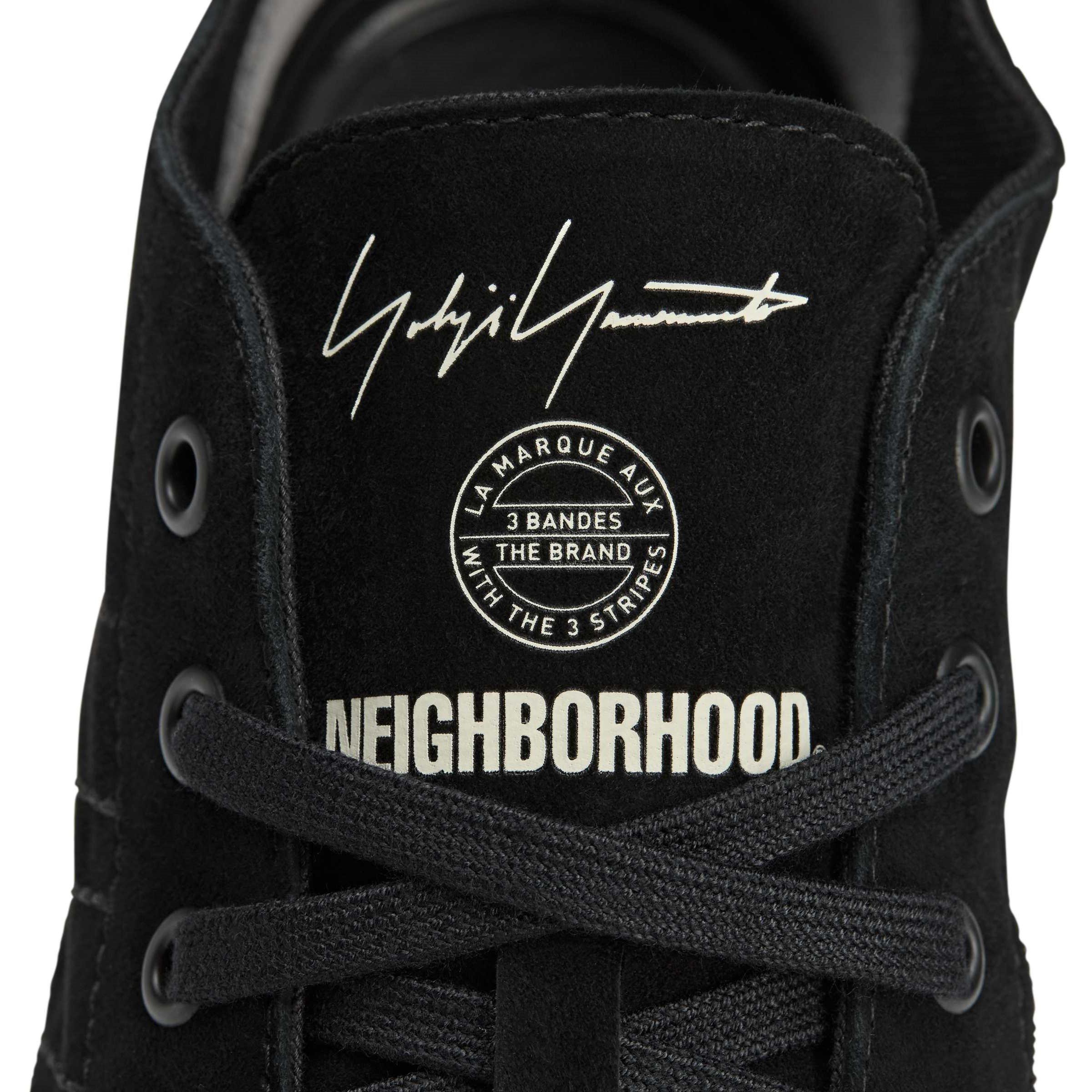 Black/Off White - Y3 - X Neighborhood Nizzastar Lo Shoes - 8