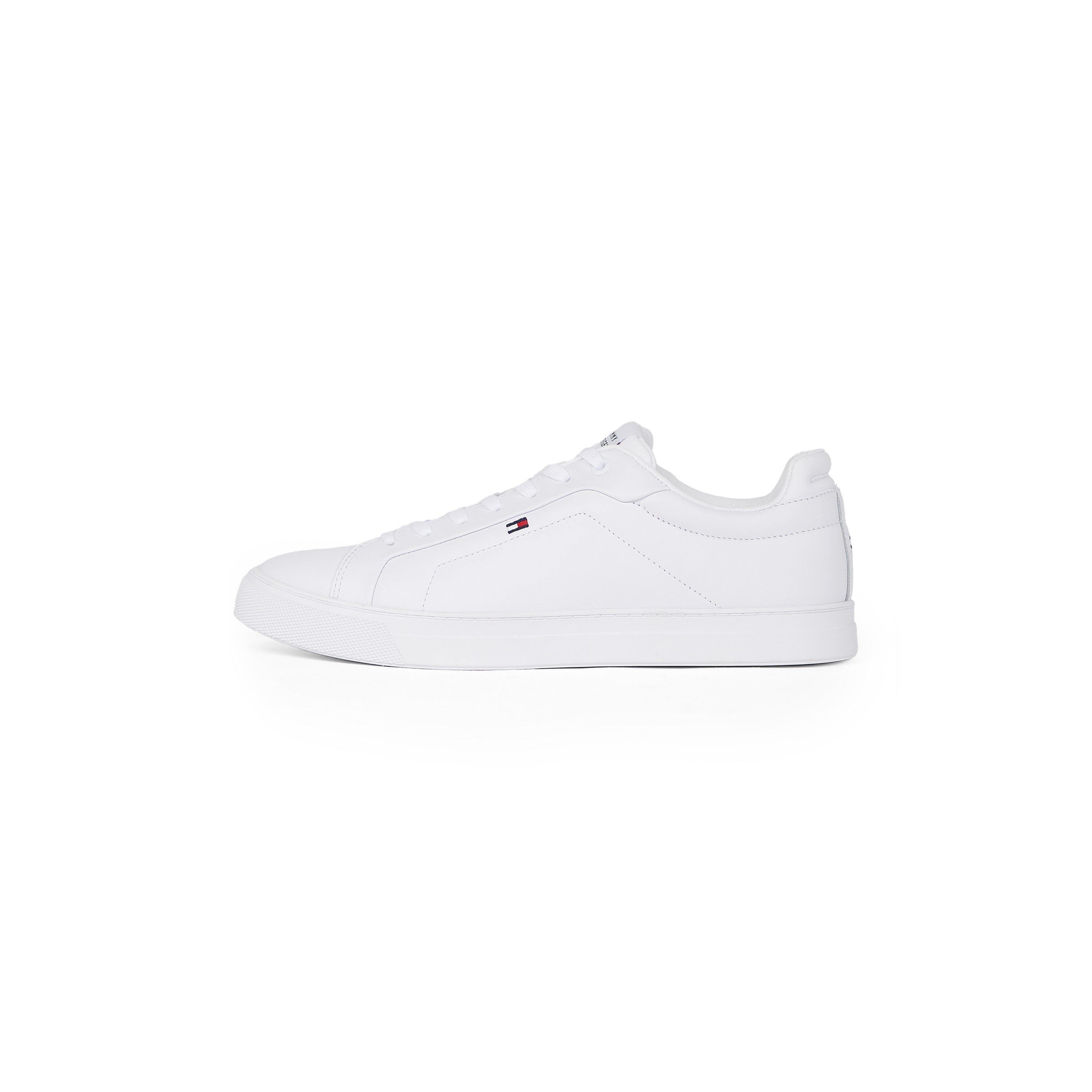 White/White - Tommy Hilfiger - ICON COURT LTH FLAG ESS - 3