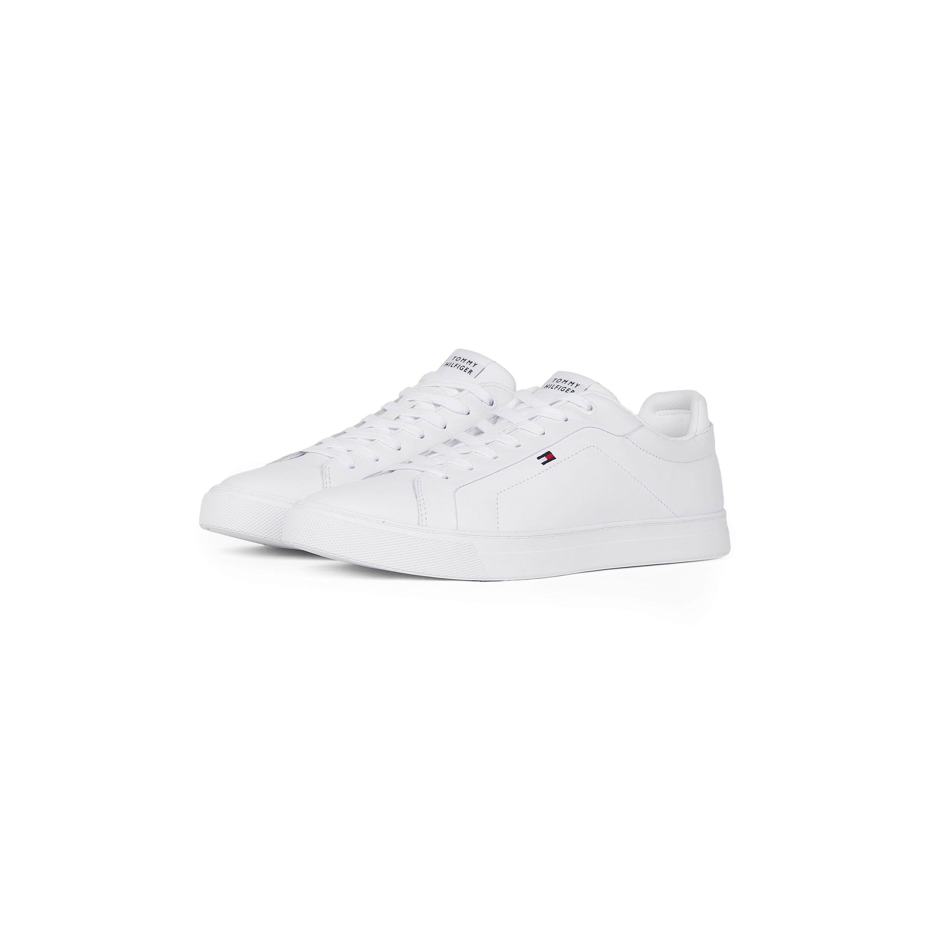 White/White - Tommy Hilfiger - ICON COURT LTH FLAG ESS - 4