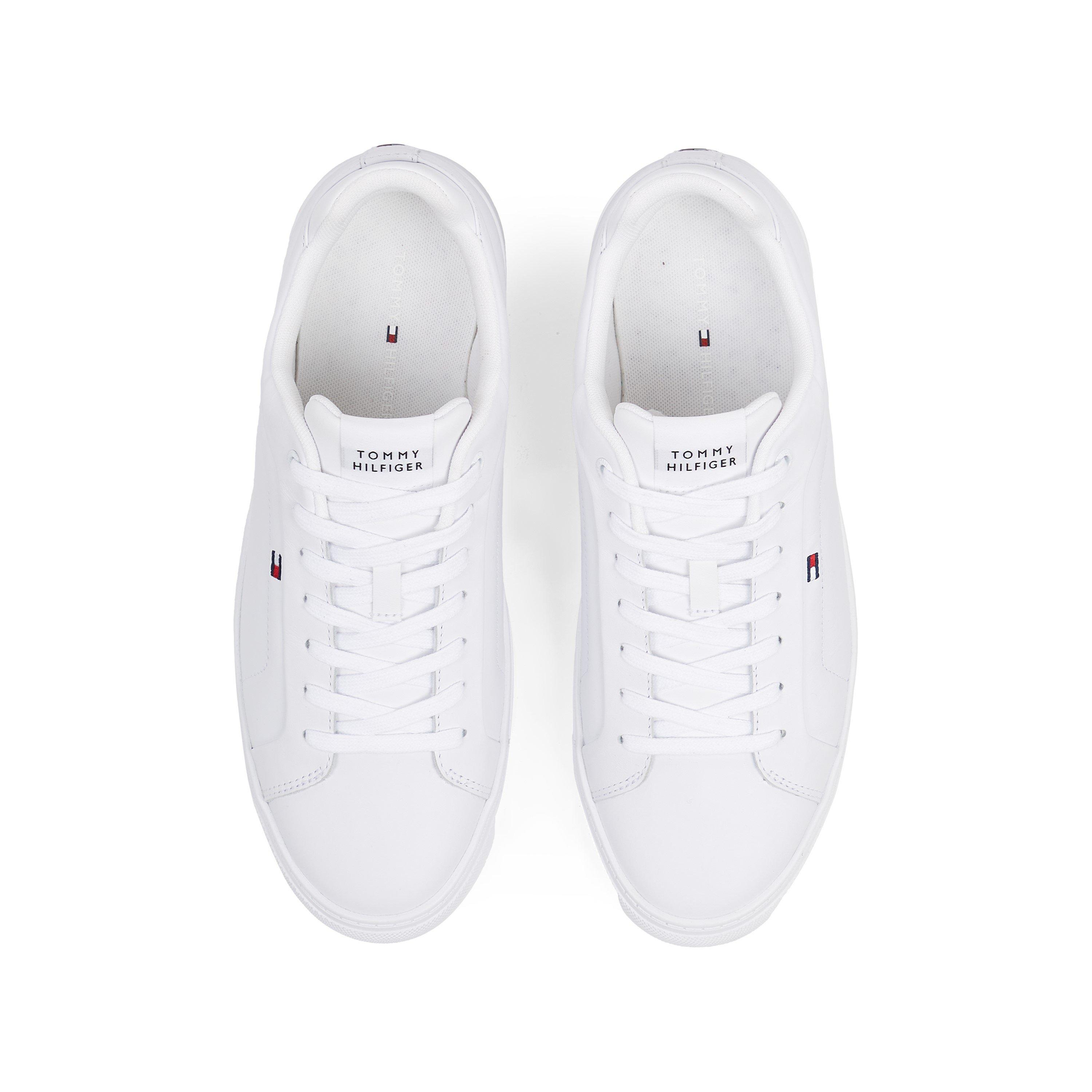 White/White - Tommy Hilfiger - ICON COURT LTH FLAG ESS - 5