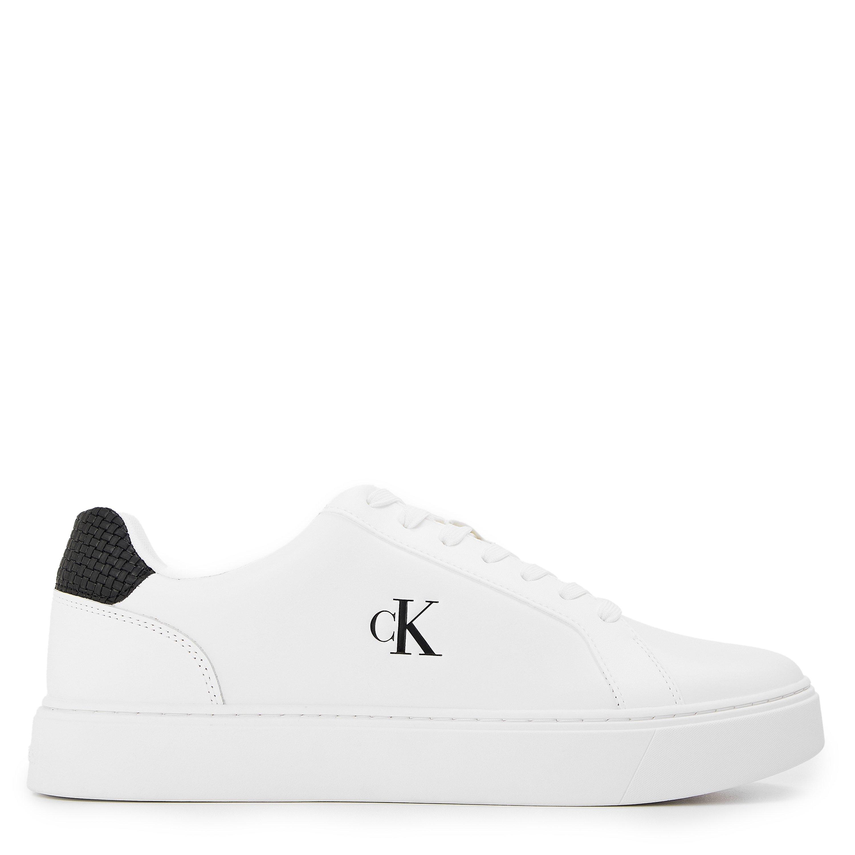 White/Black - Calvin Klein - Men's CK L Classic Cup Low-Top Trainers - 1