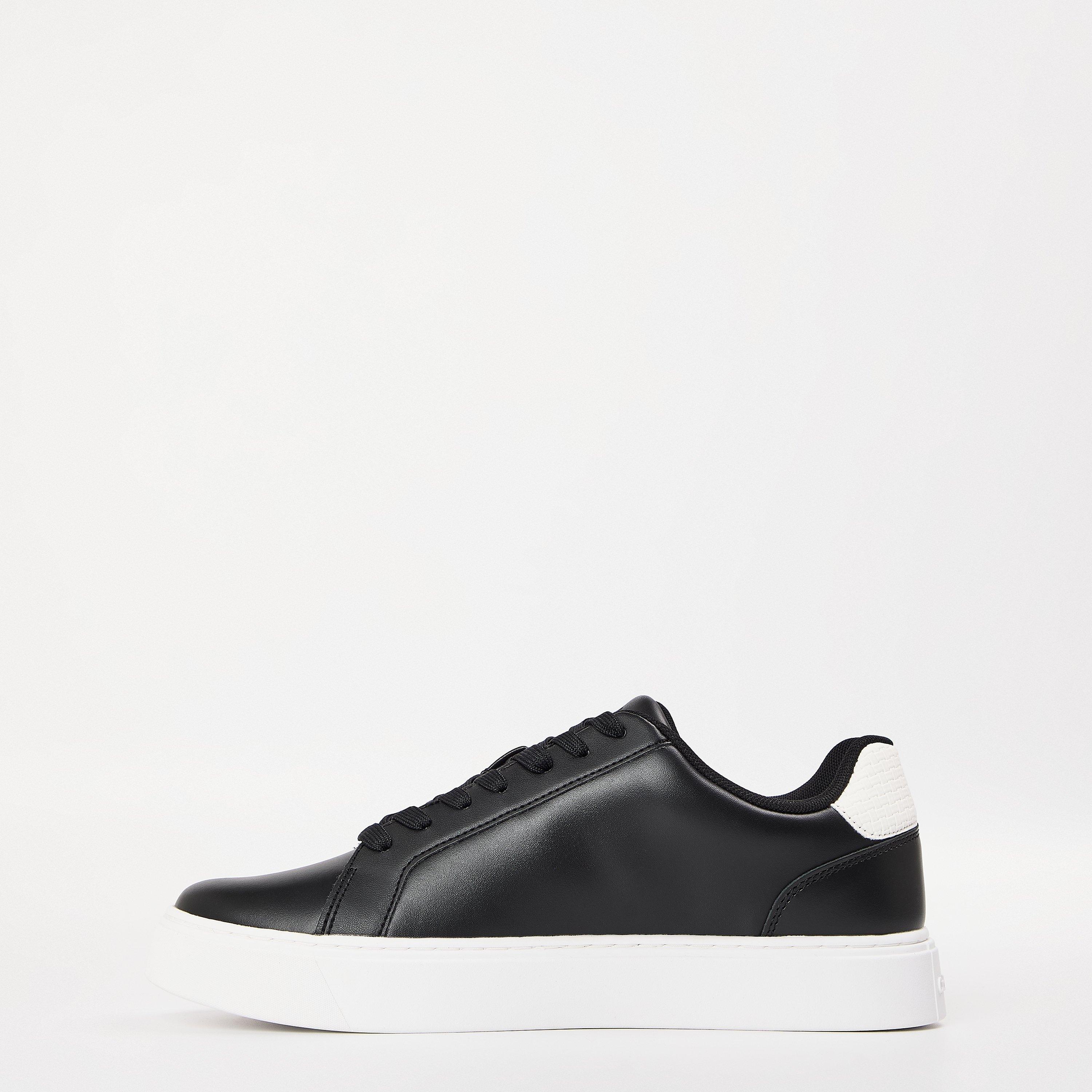 Negro/Blanco - Calvin Klein - Men's CK L Classic Cup Low-Top Trainers - 2