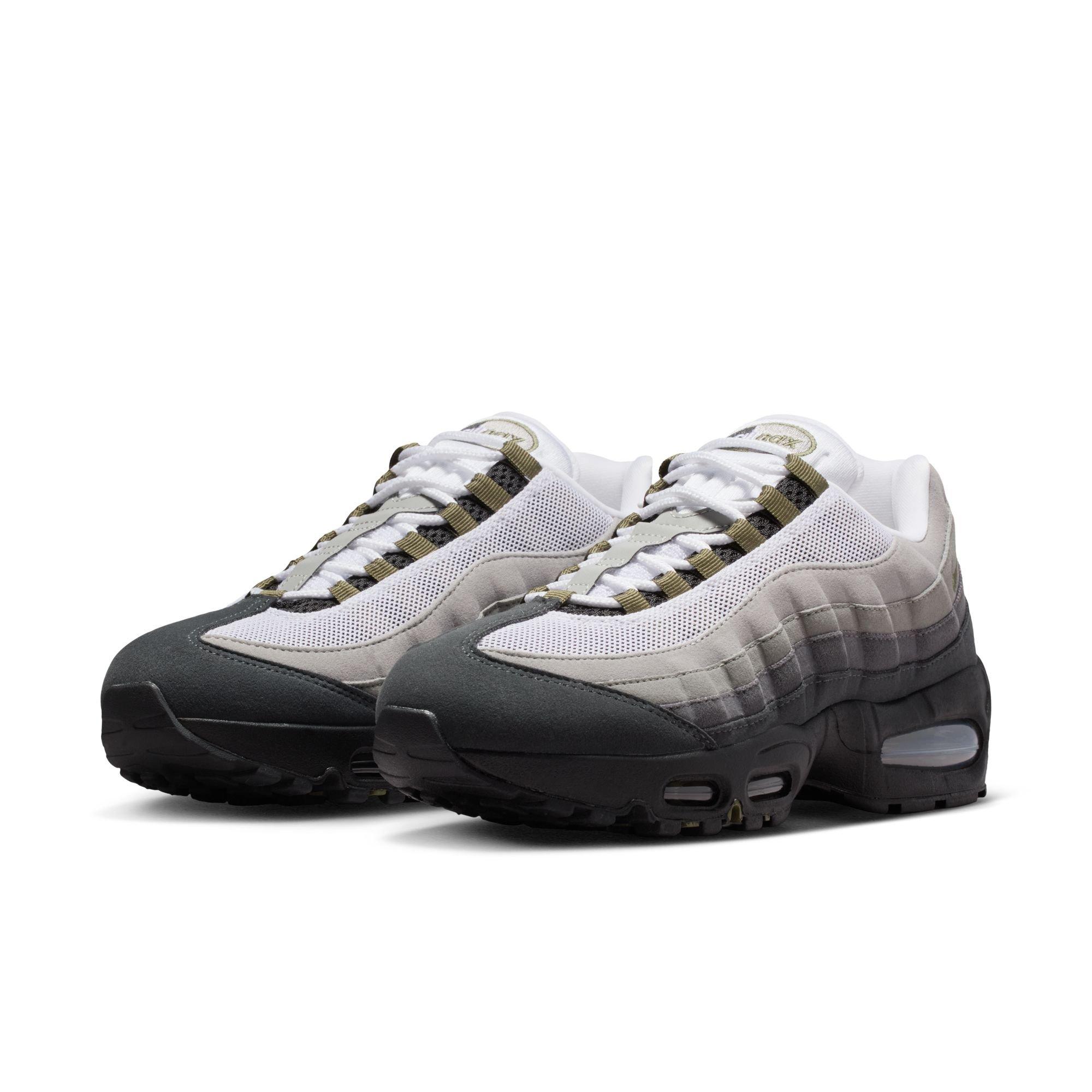 Black/Md Oliv - Nike - Air Max 95 OG Big Bubble - 2