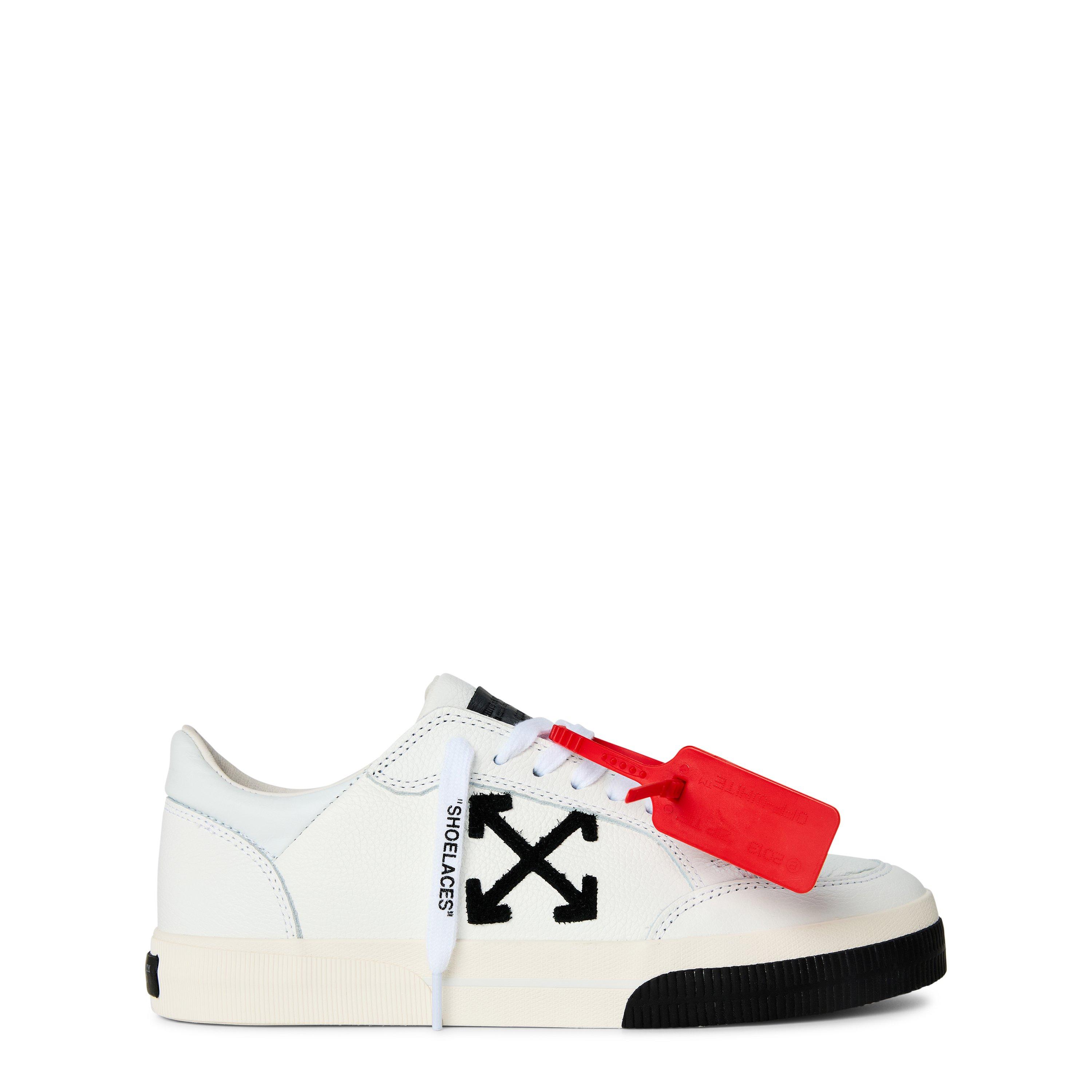 White - Off White - Men's Vulcanised Trainers Sneakers - 1