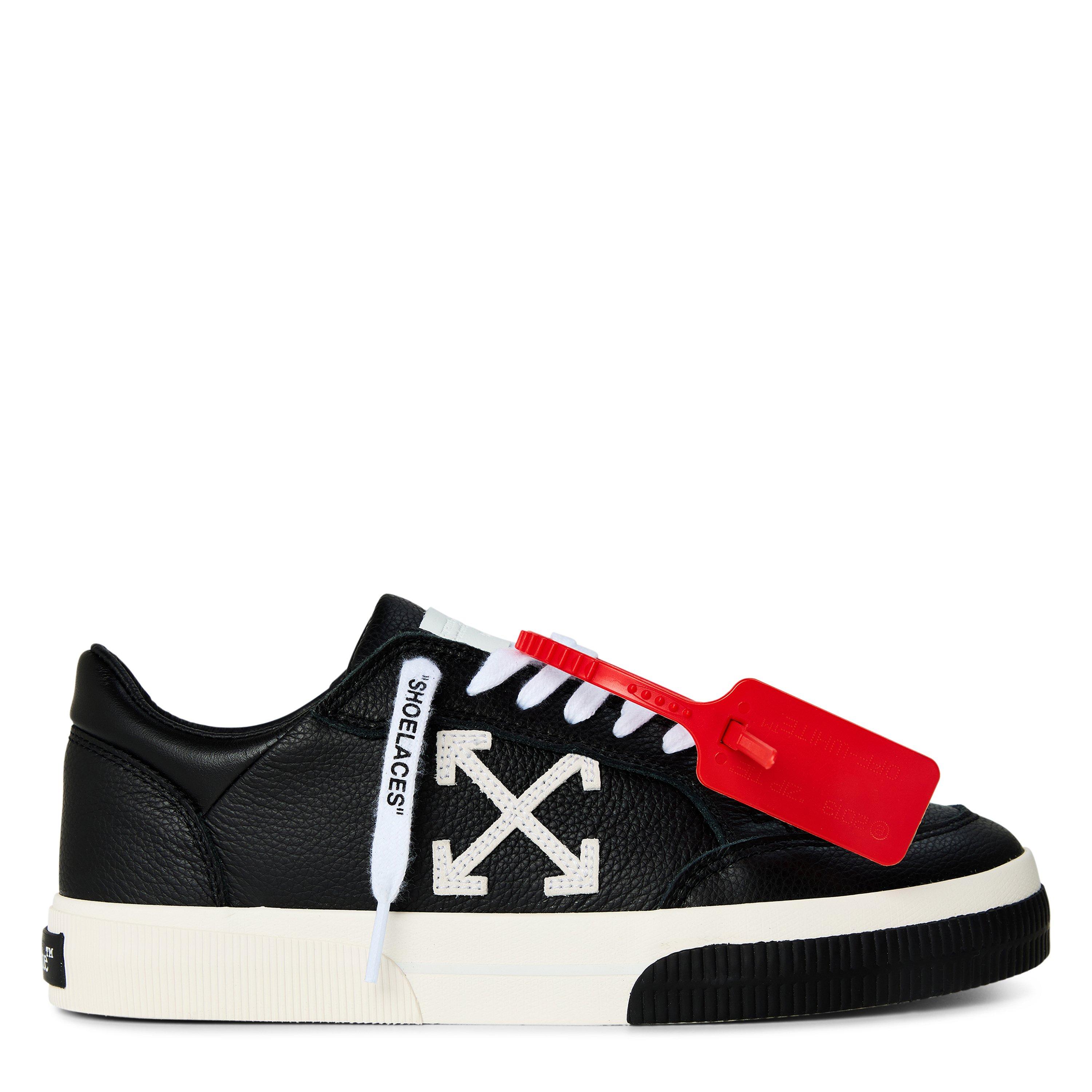 Off White Men's Vulcanised Trainers Sneakers - Black - Size 7 (41)