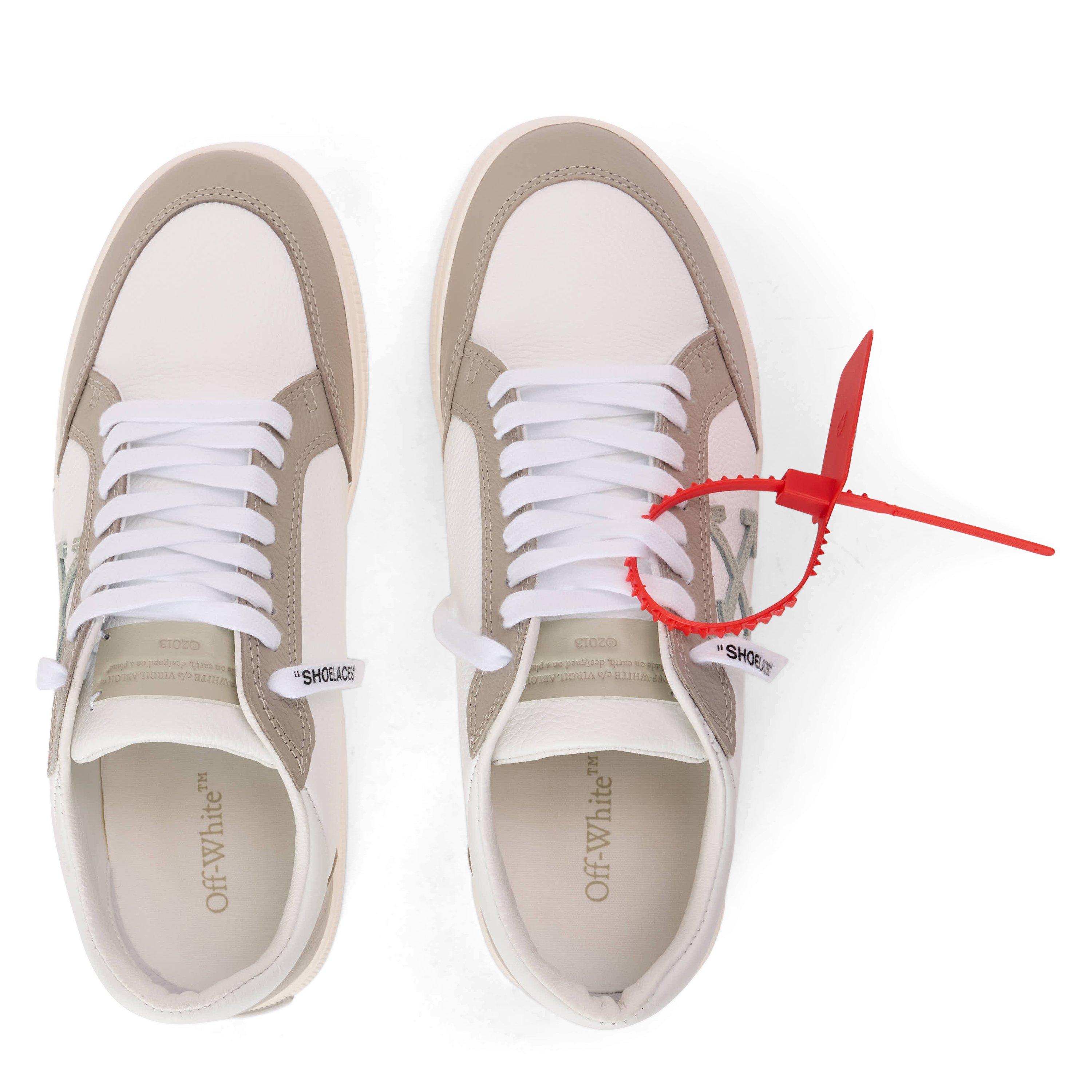 Blanc - Off White - Men's Vulcanised Trainers Sneakers - 4