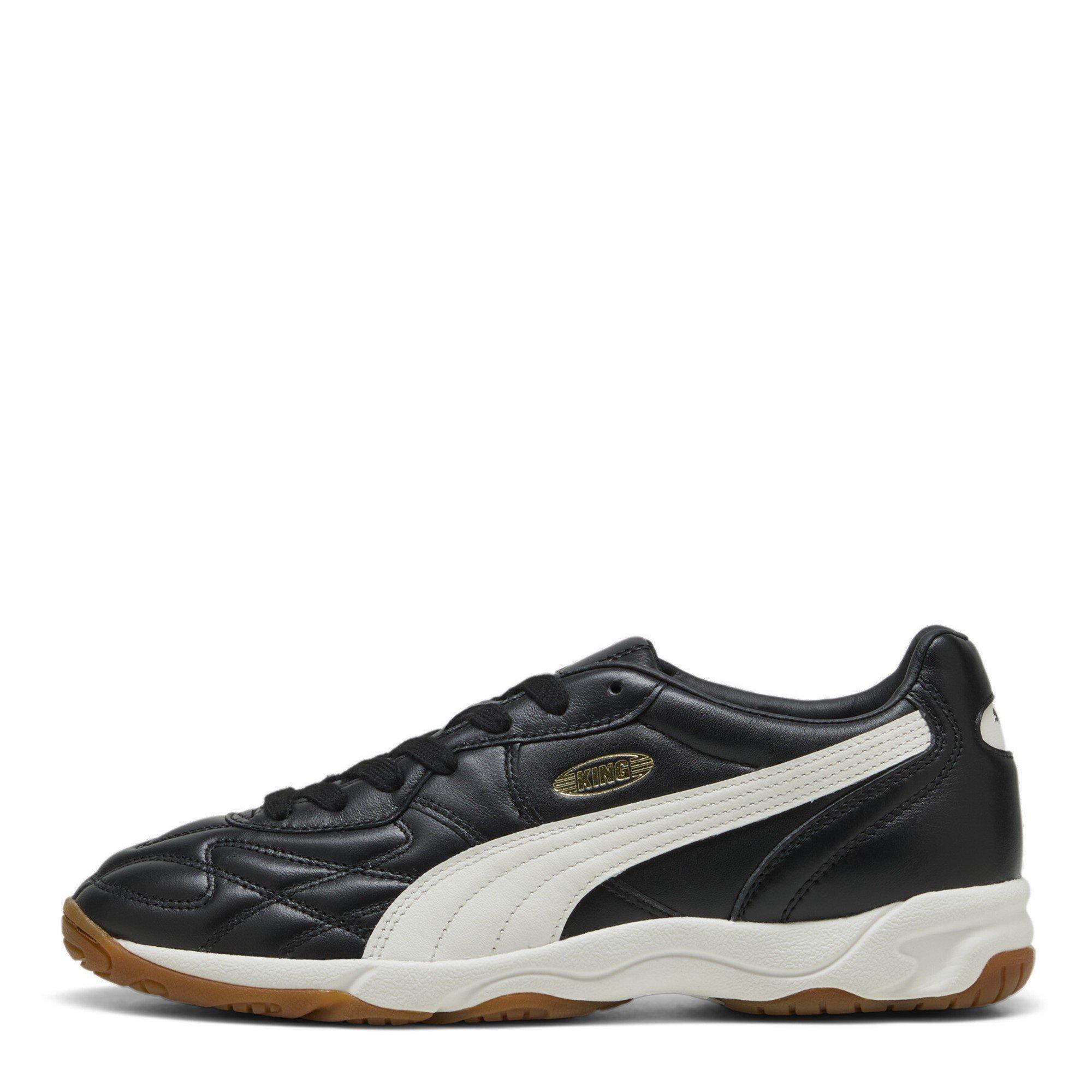 Black/White - Puma - Men's King Indoor Low-Top Trainers - 2