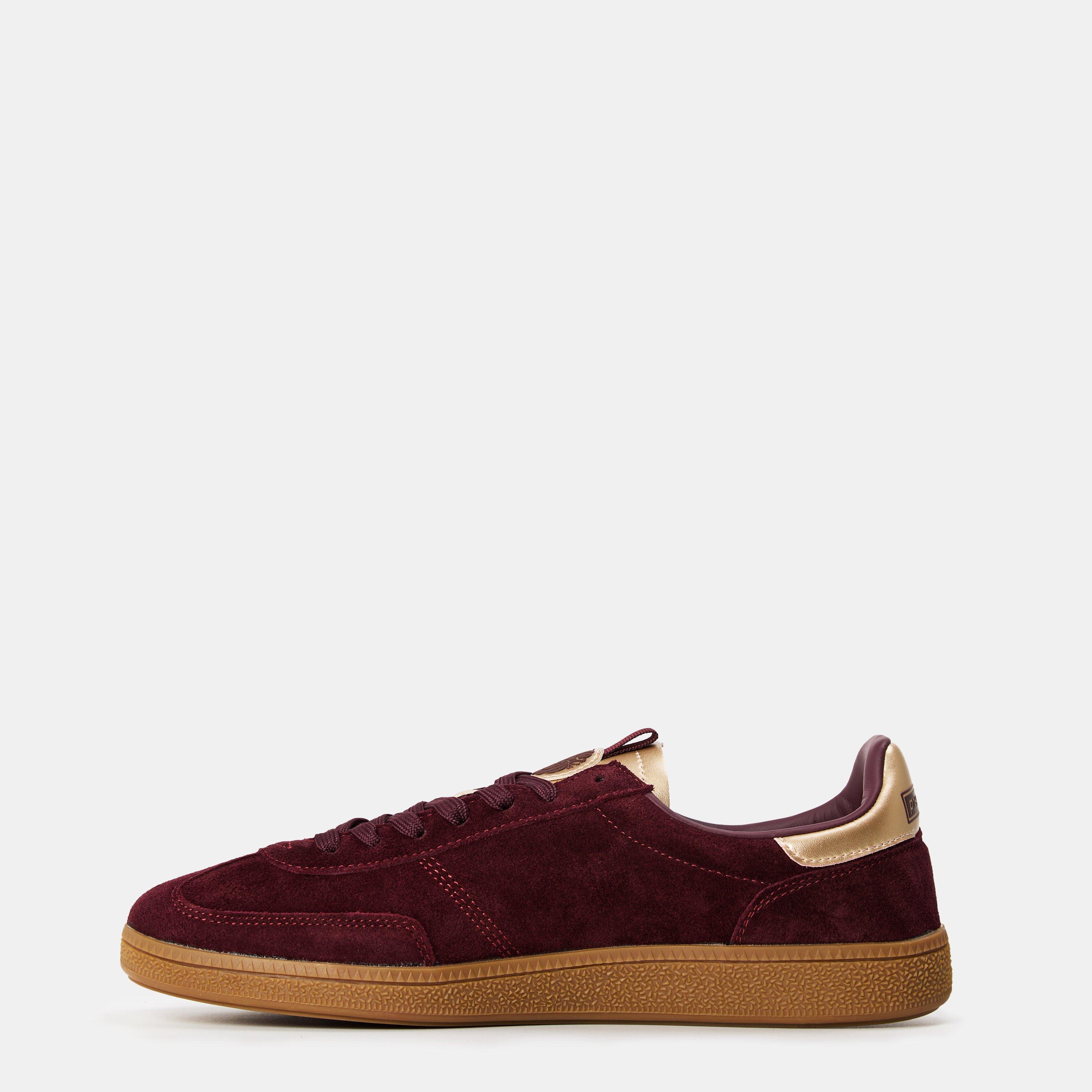 Maroon/Gold - Pretty Green - Men's PG Ramblas Low-Top Trainers - 2