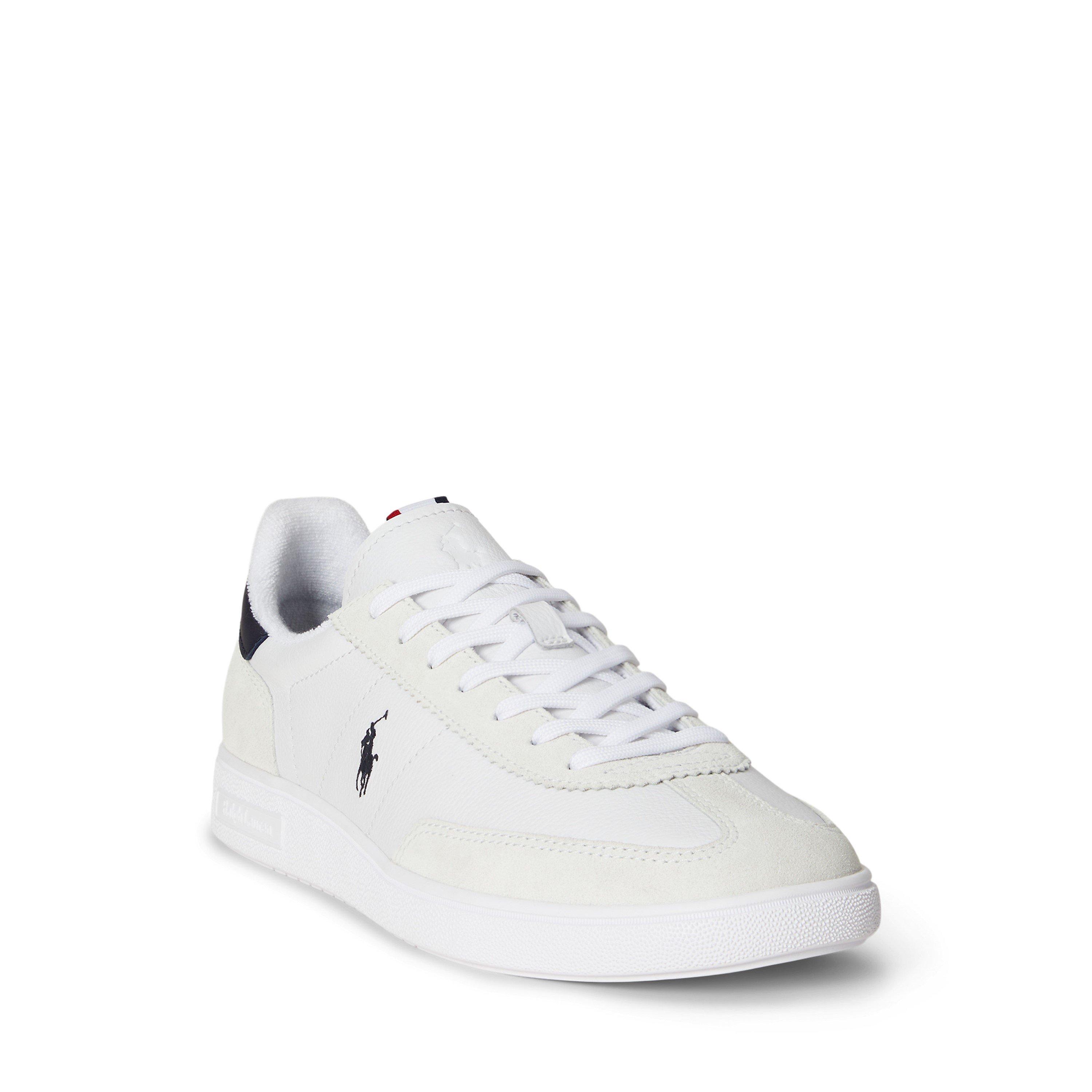 Back Rib Ralph Polo Ralph Lauren Men's Bedford Rib Low-Top Trainers | FRASERS