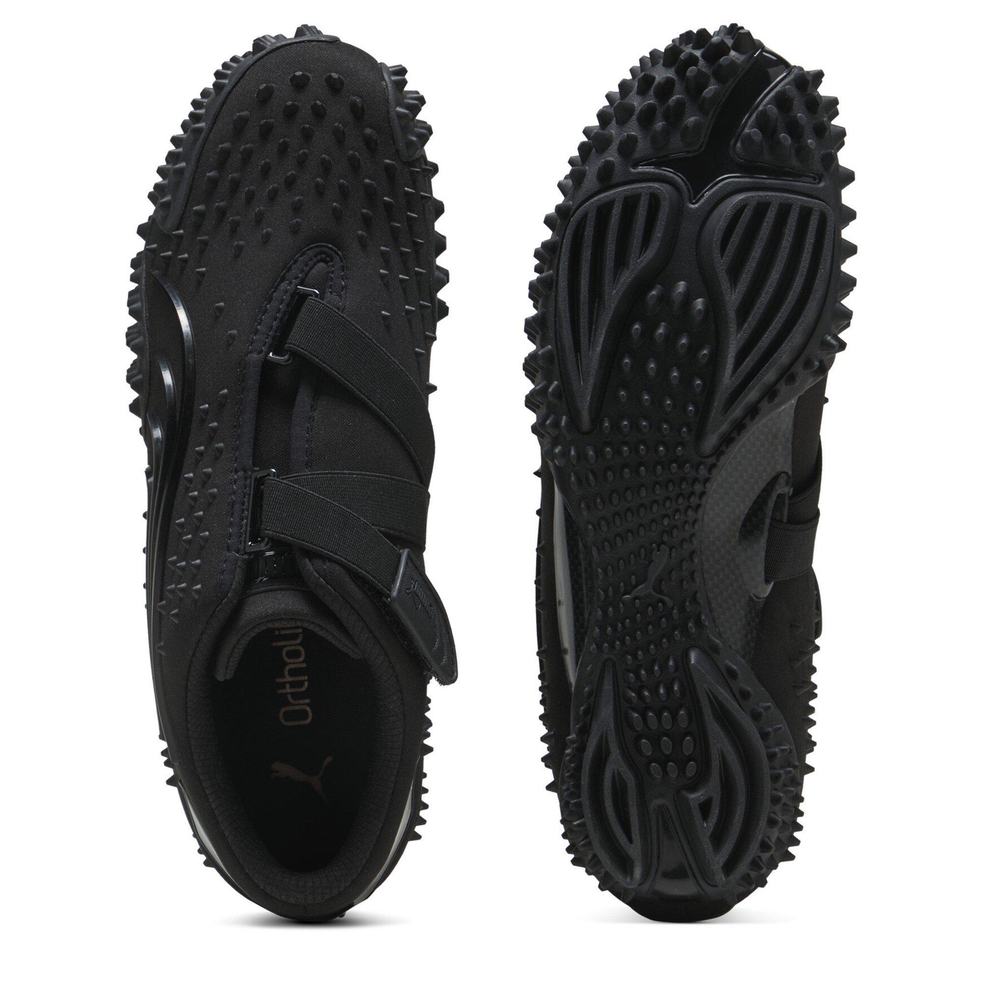 Black/Silver - Puma - Men's Mostro Spikes Low-Top Trainers - 4