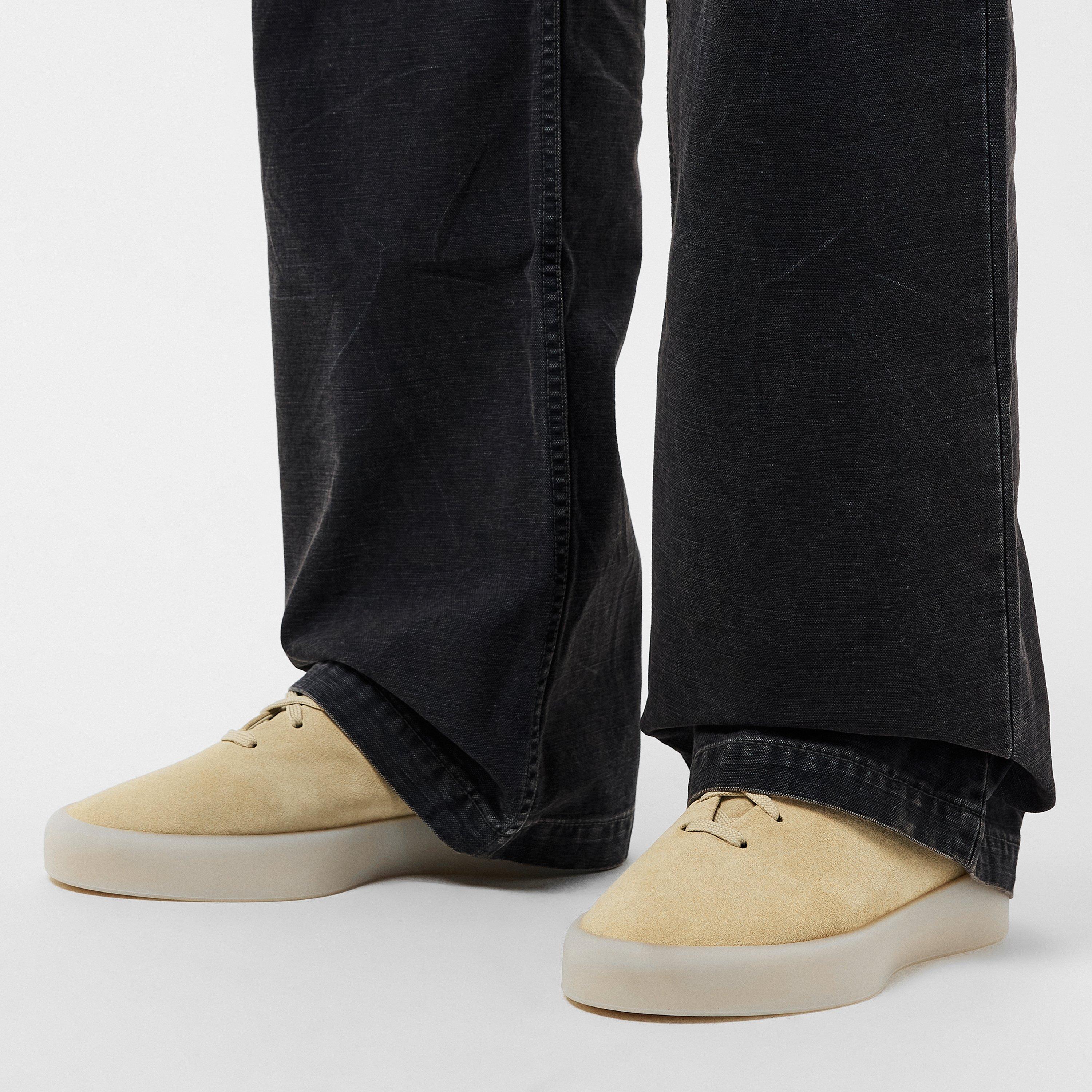 Oat - Fear Of God - Men's Suede Low-Top Trainers - 3