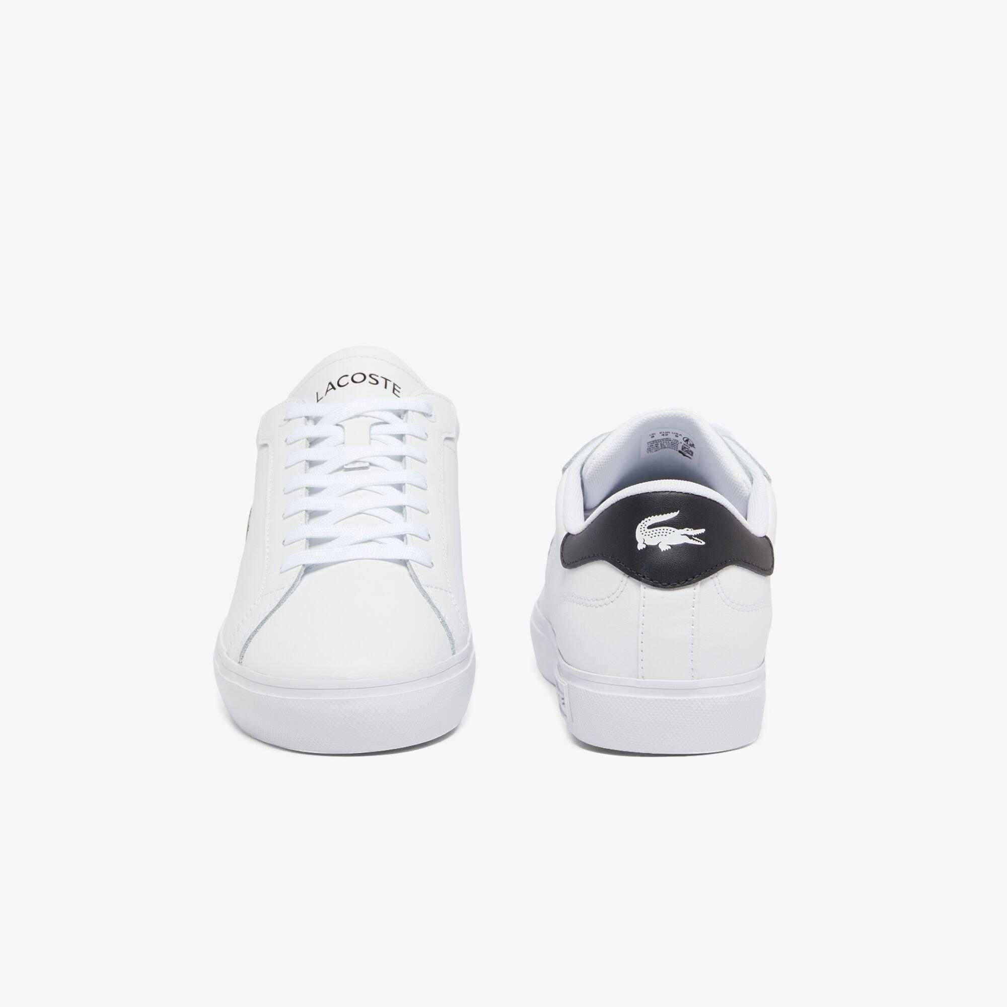 Branco/Preto 147 - Lacoste - Men's PowerCourt Low-Top Trainers - 5