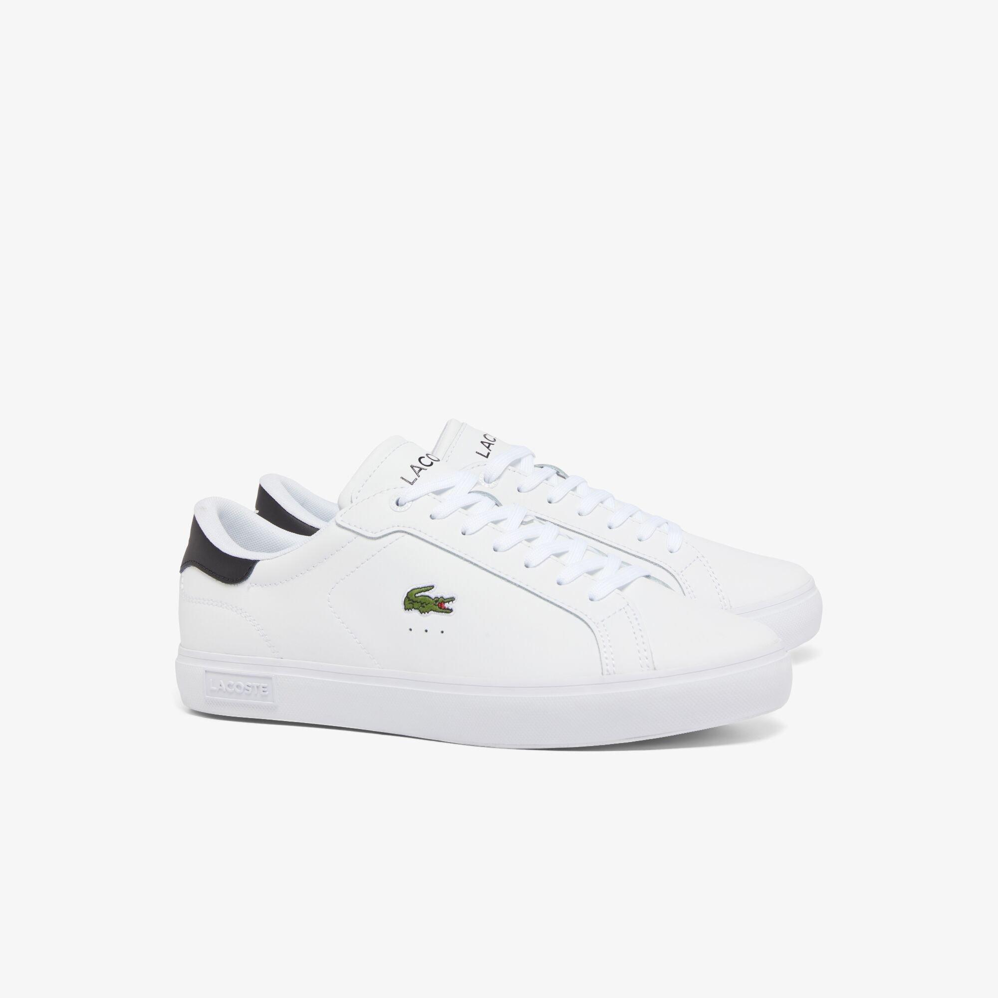 Branco/Preto 147 - Lacoste - Men's PowerCourt Low-Top Trainers - 7