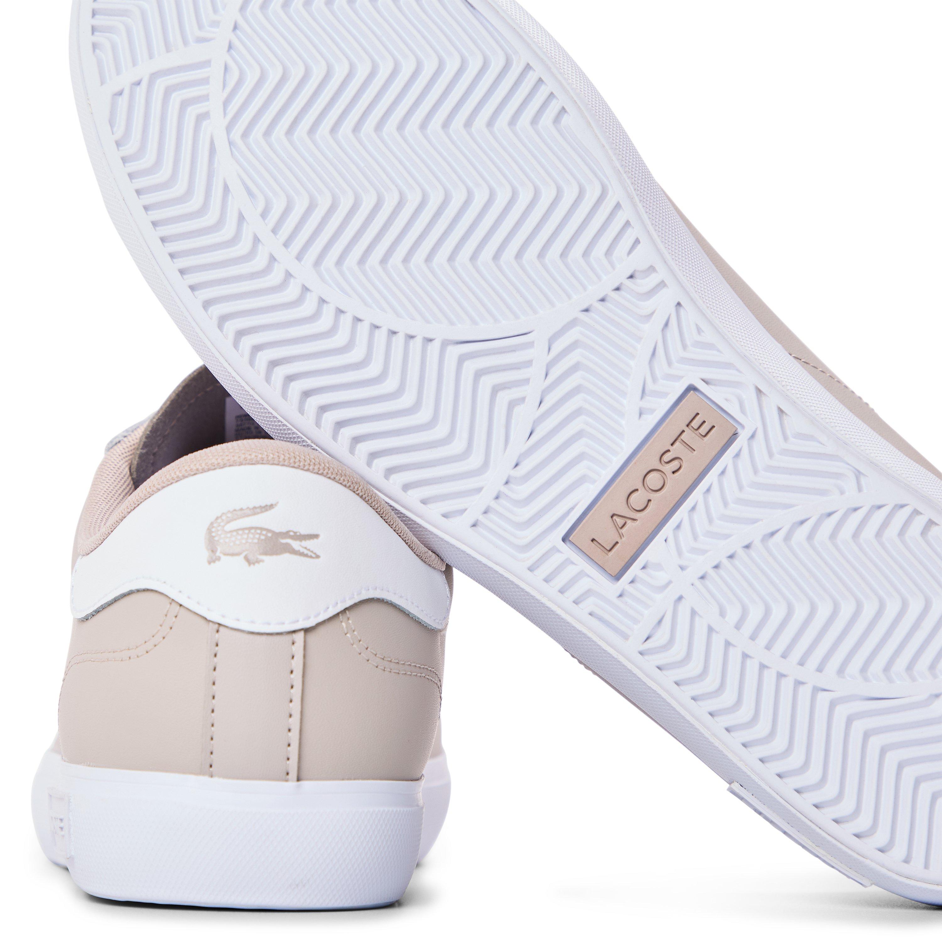 Gry/Wht 25Y - Lacoste - Men's PowerCourt Low-Top Trainers - 4
