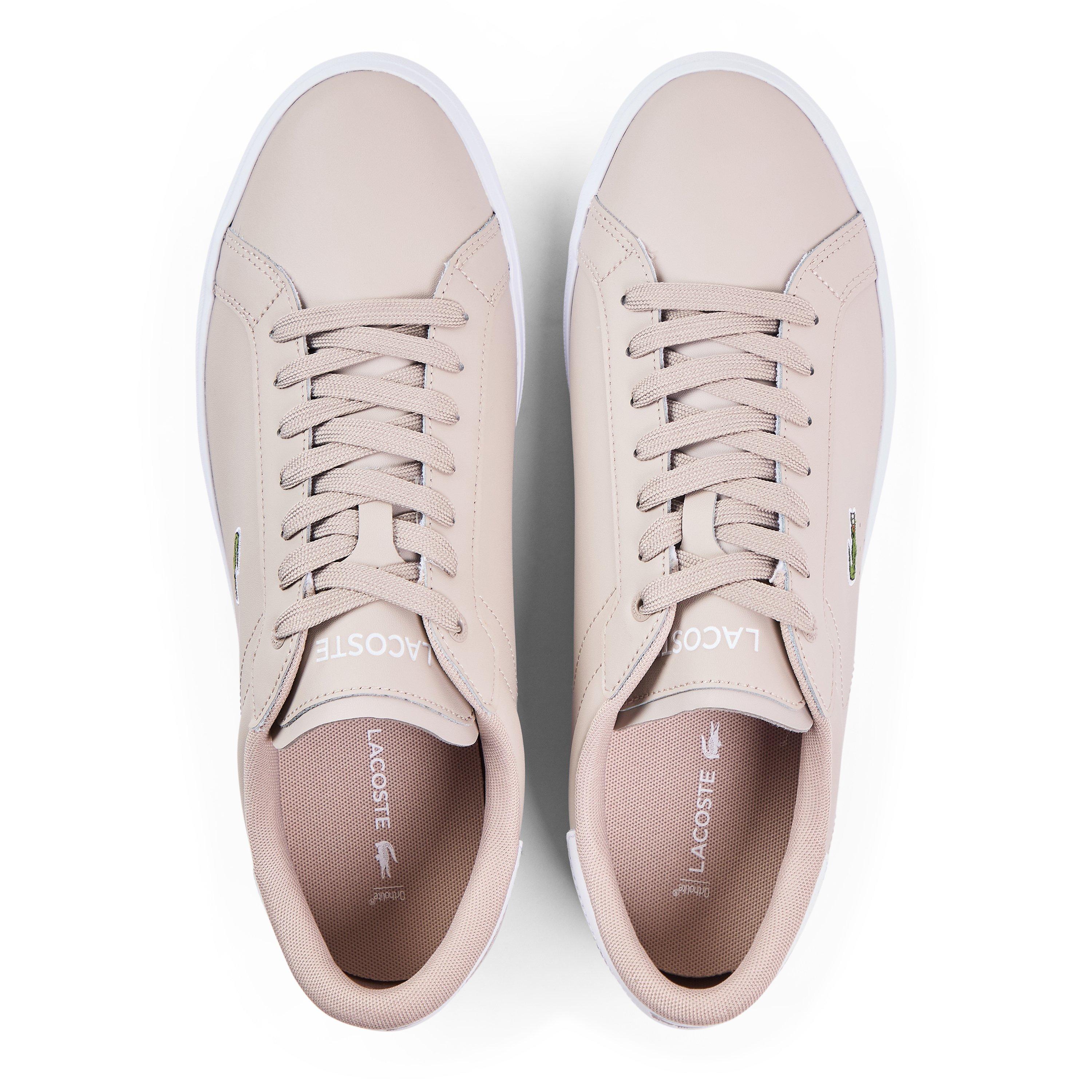 Gry/Wht 25Y - Lacoste - Men's PowerCourt Low-Top Trainers - 5