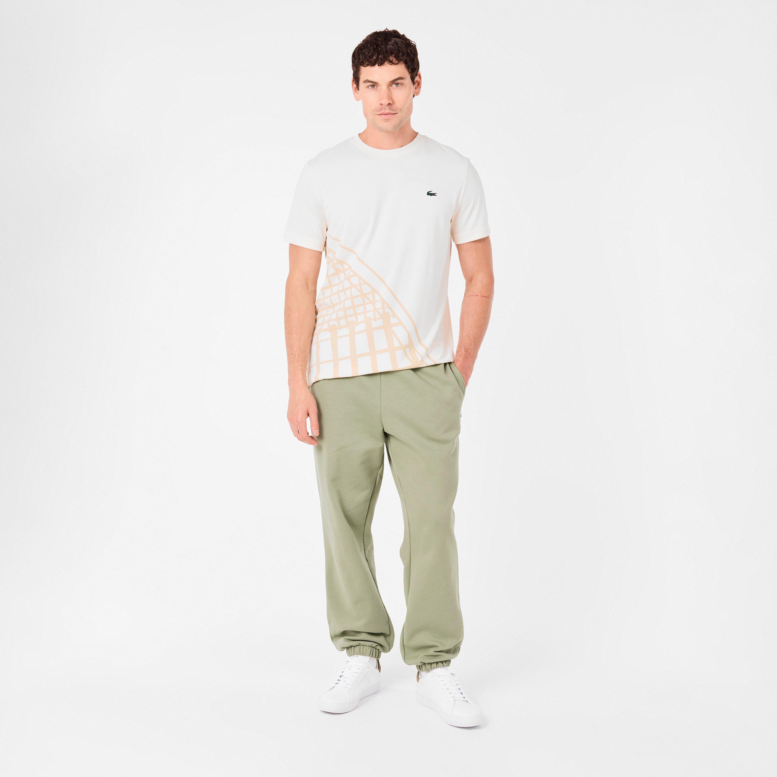 White/Grn 1R5 - Lacoste - Men's PowerCourt Low-Top Trainers - 6