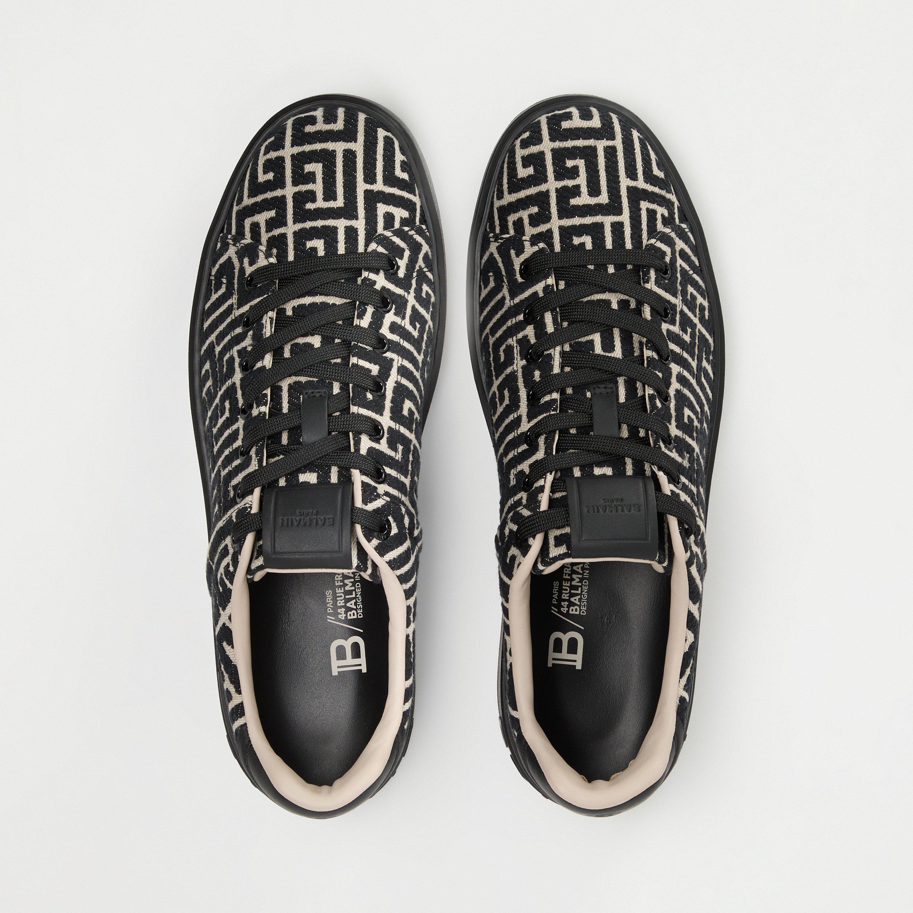 Multi - Balmain - Men's Mono Court Low-Top Trainers - 5