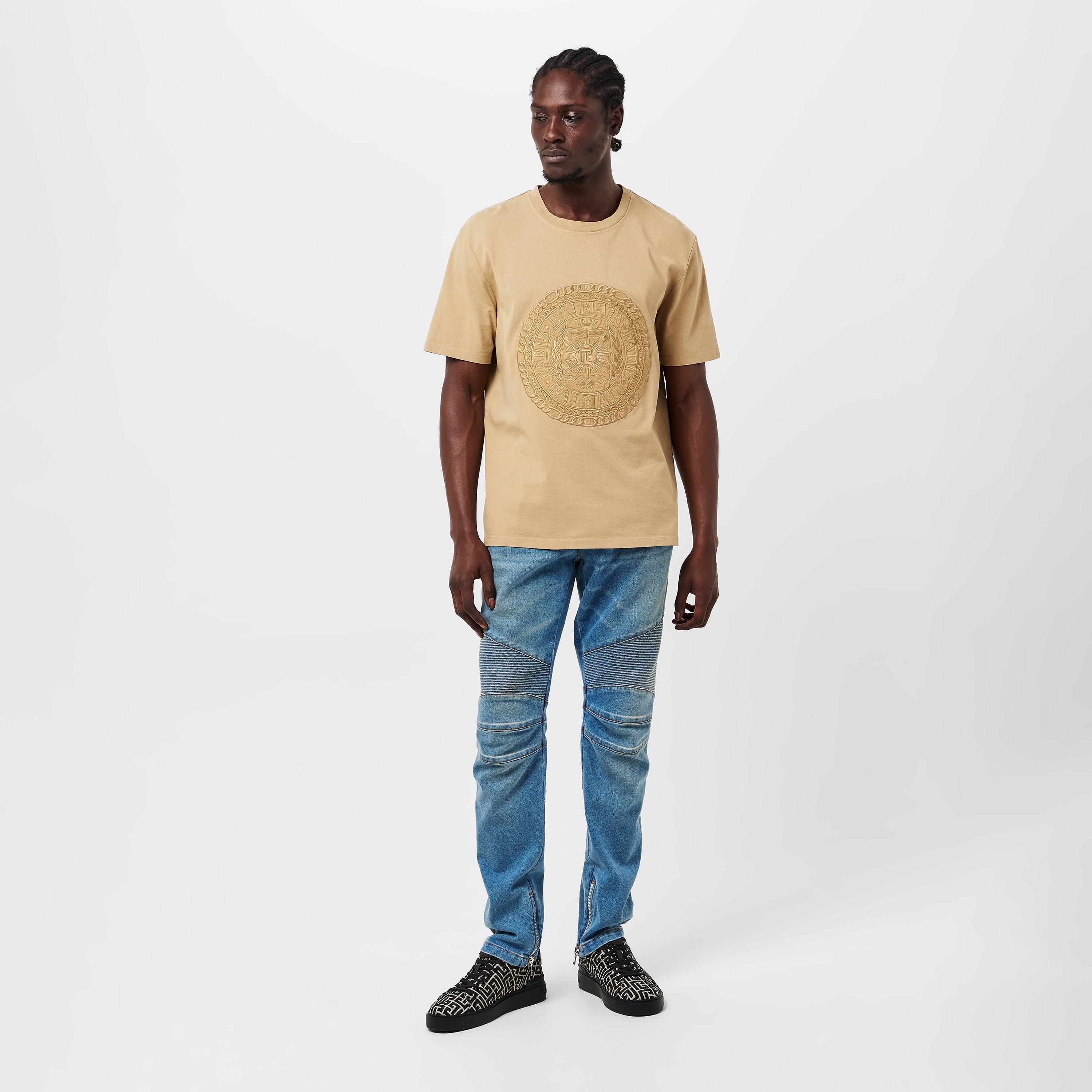 Multi - Balmain - Men's Mono Court Low-Top Trainers - 6