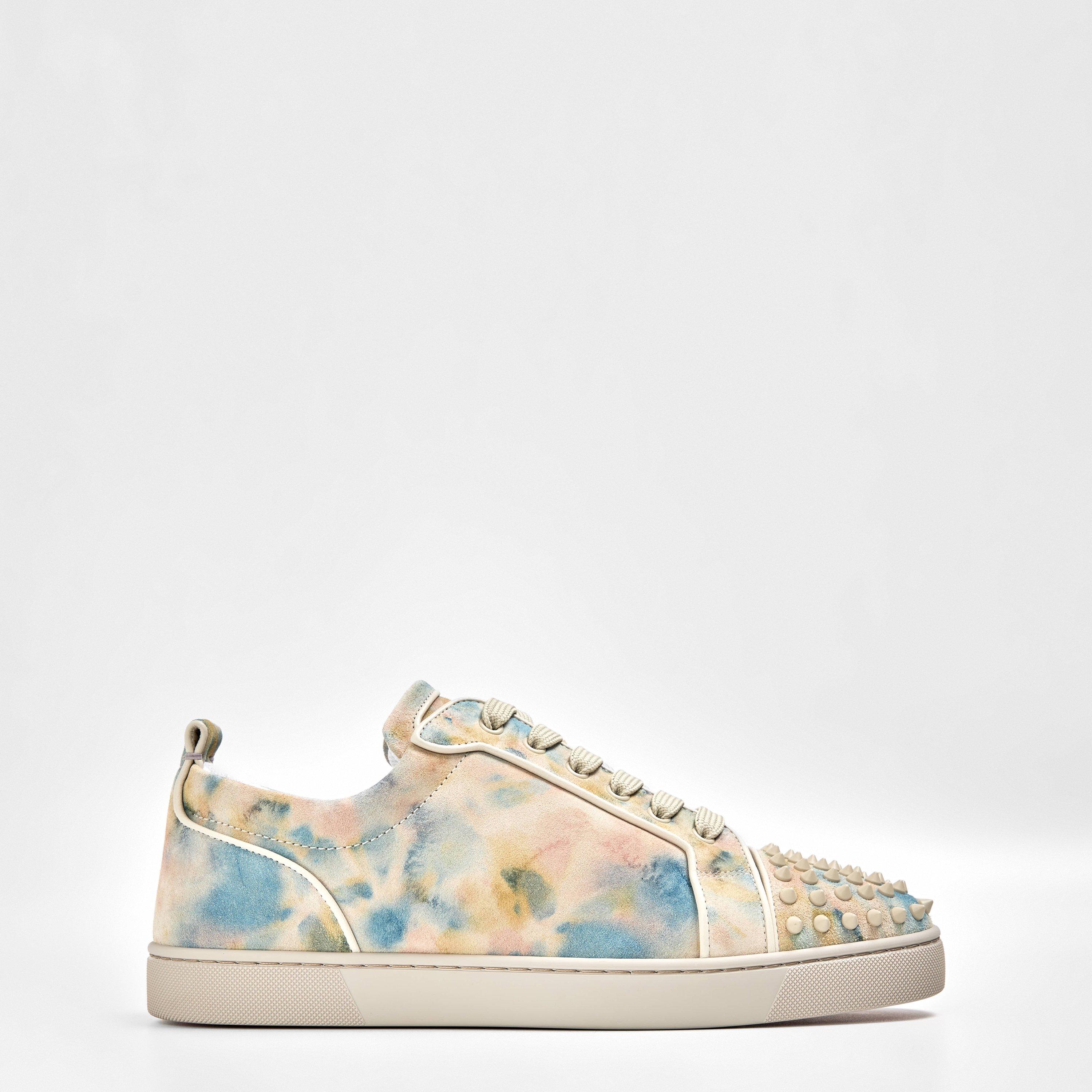Albatre Multi - Christian Louboutin - Louis Junior Spikes Sneakers - 1