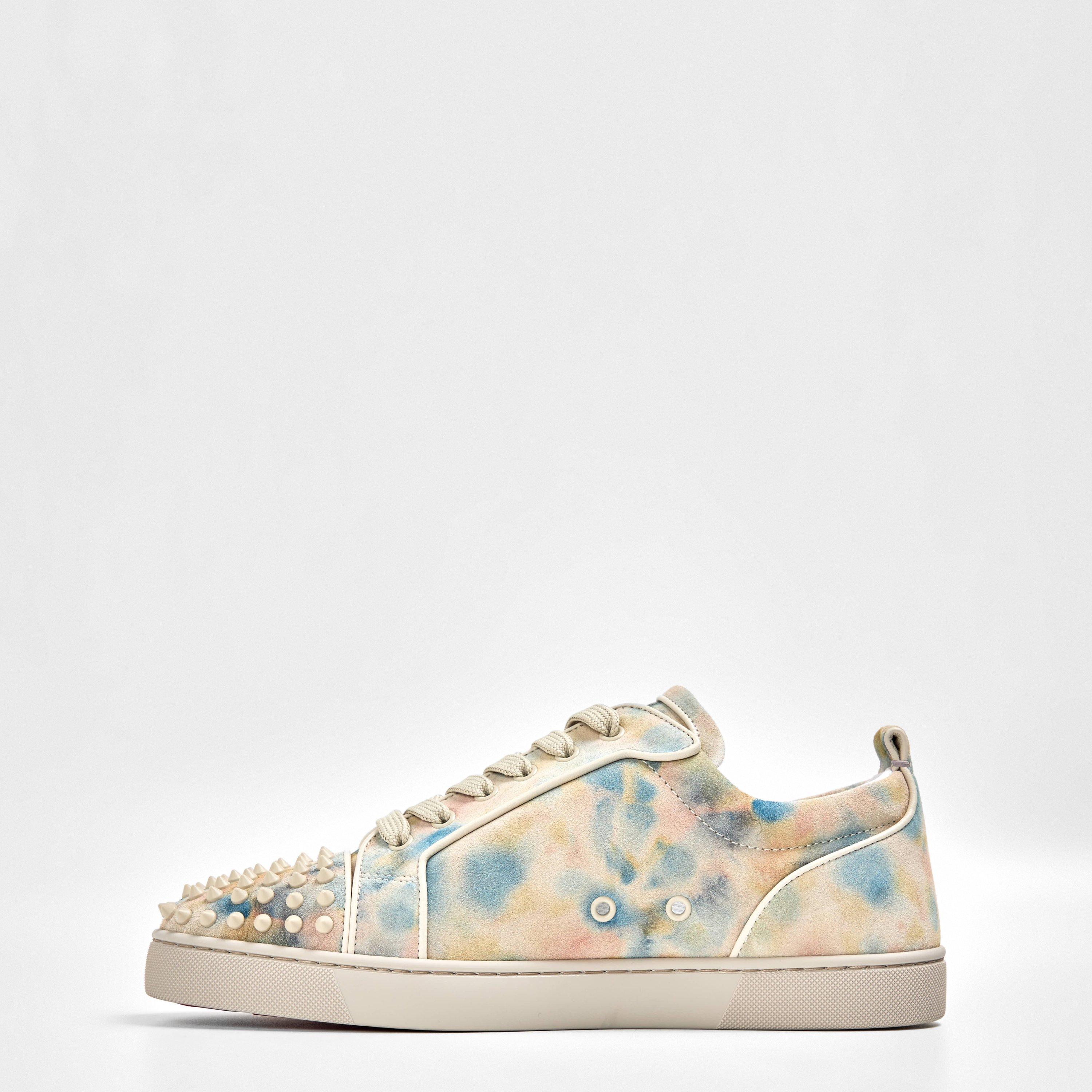 Albatre Multi - Christian Louboutin - Louis Junior Spikes Sneakers - 2