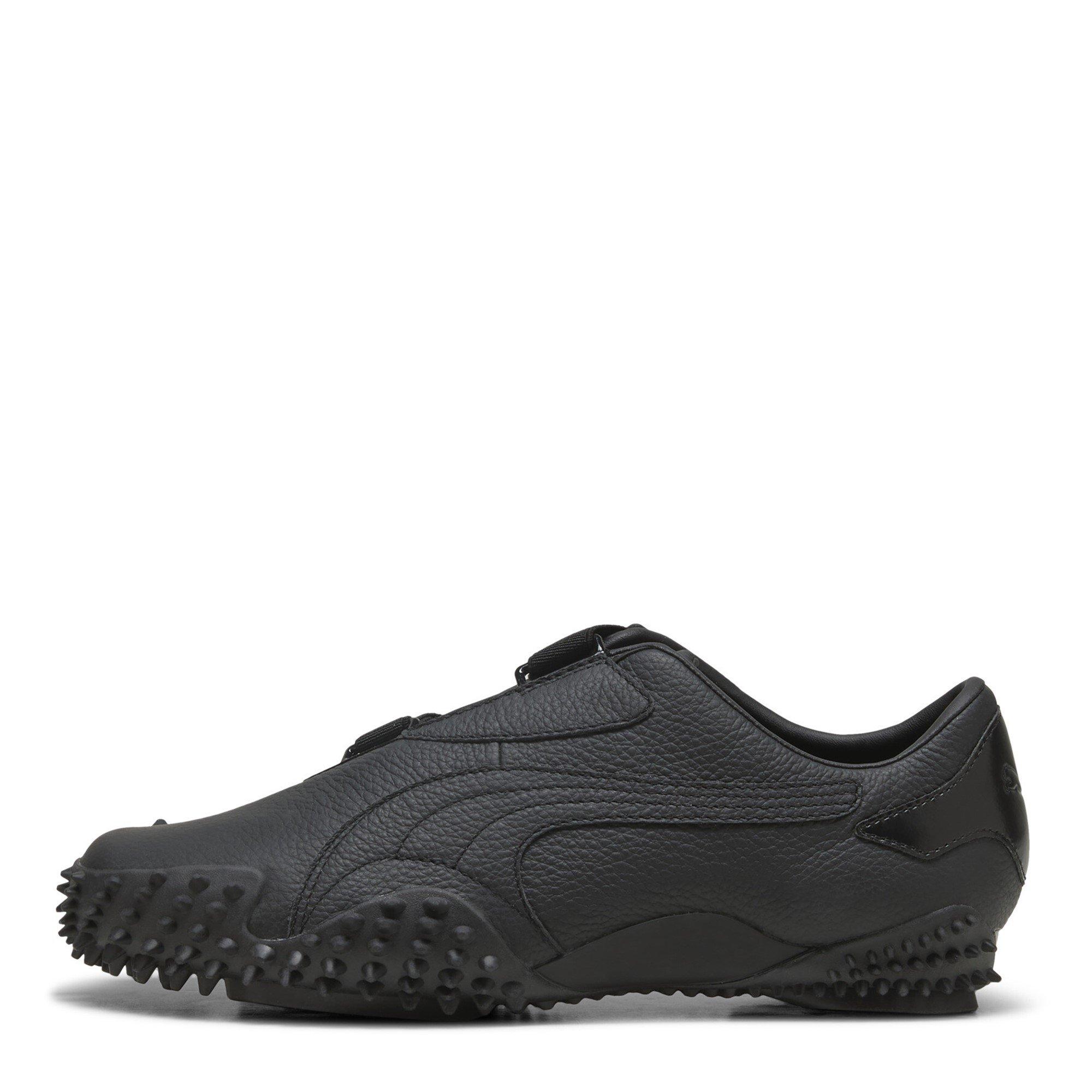 Black/Black - Puma - Men's Mostro Leather Low-Top Trainers - 3