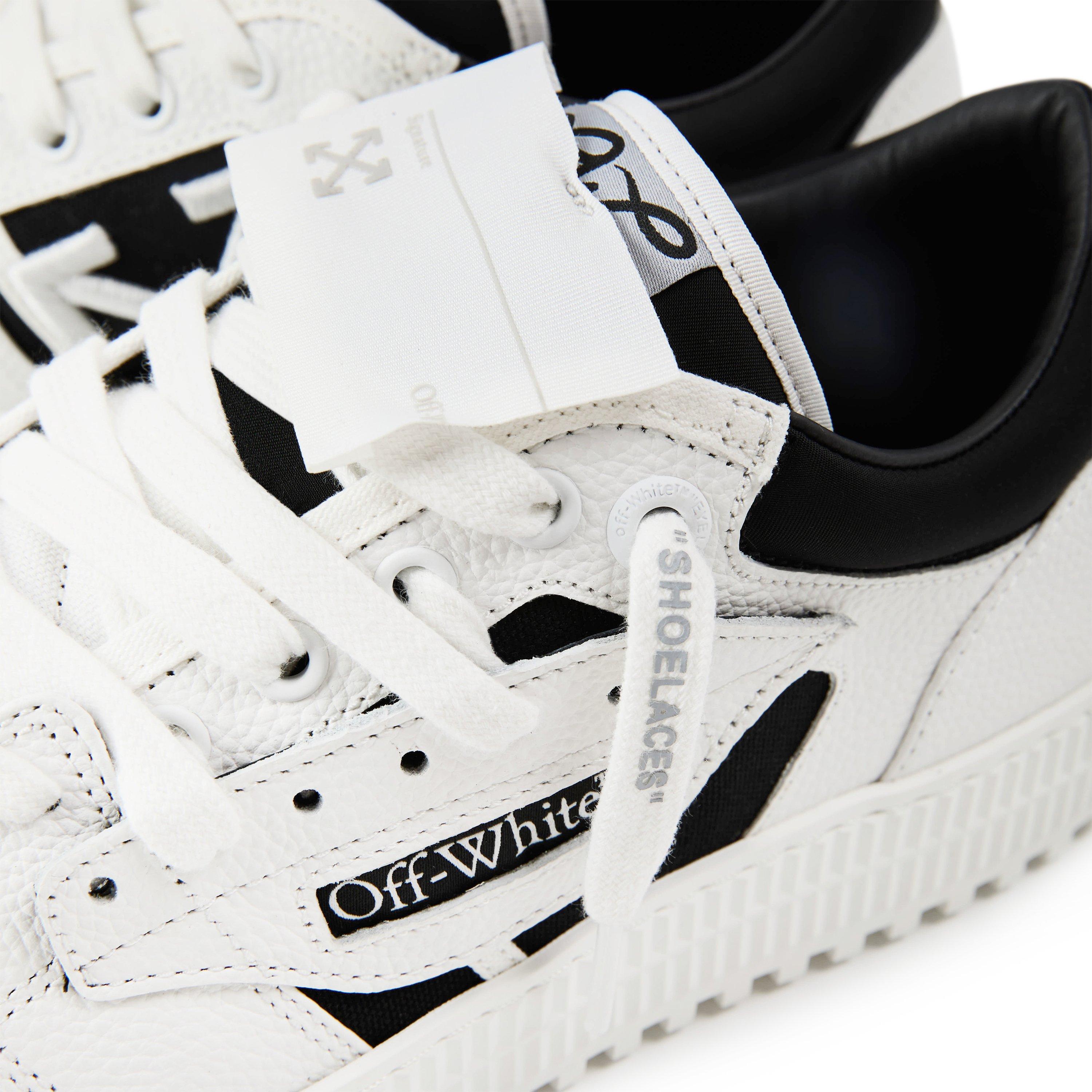 White/Black - Off White - Men's 3.0 Court Low Eye-catching Silhouette Trainers - 3