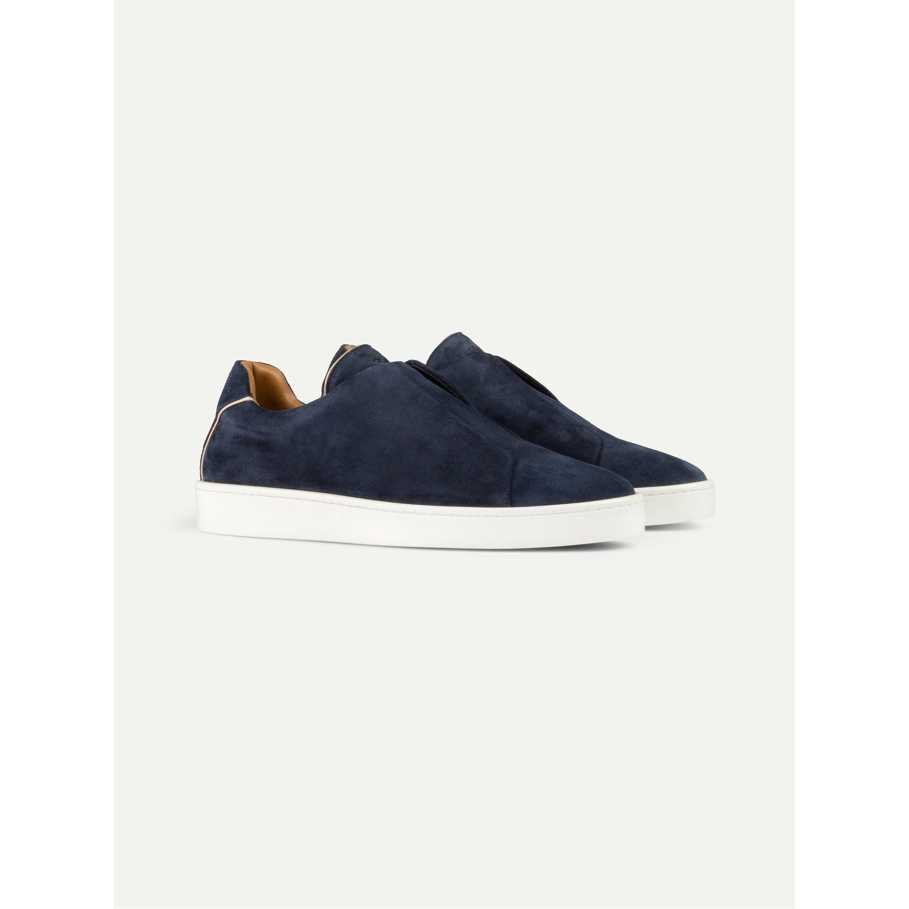 Navy - Aurelien - Aurelien AUR3 Suede - 2