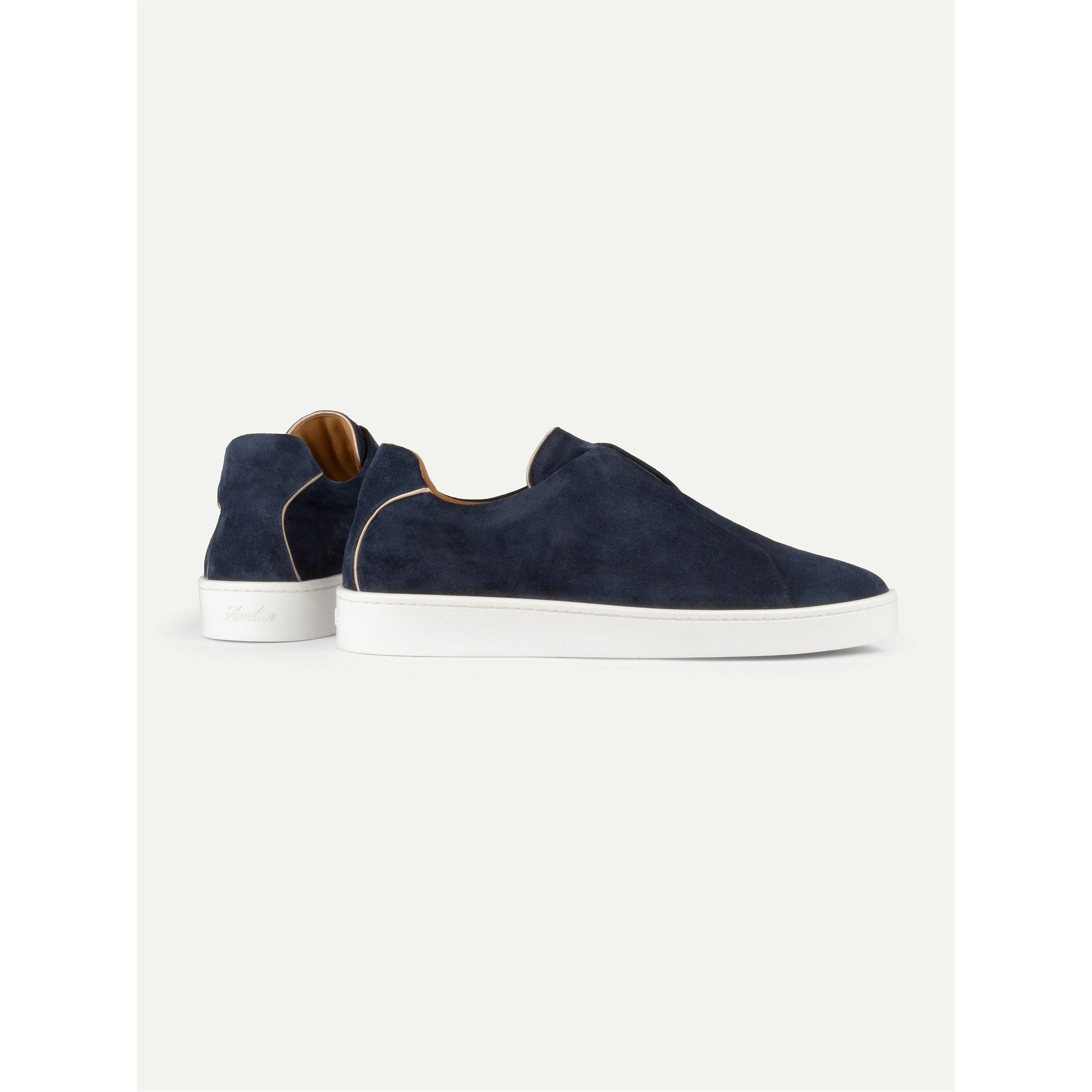 Navy - Aurelien - Aurelien AUR3 Suede - 5