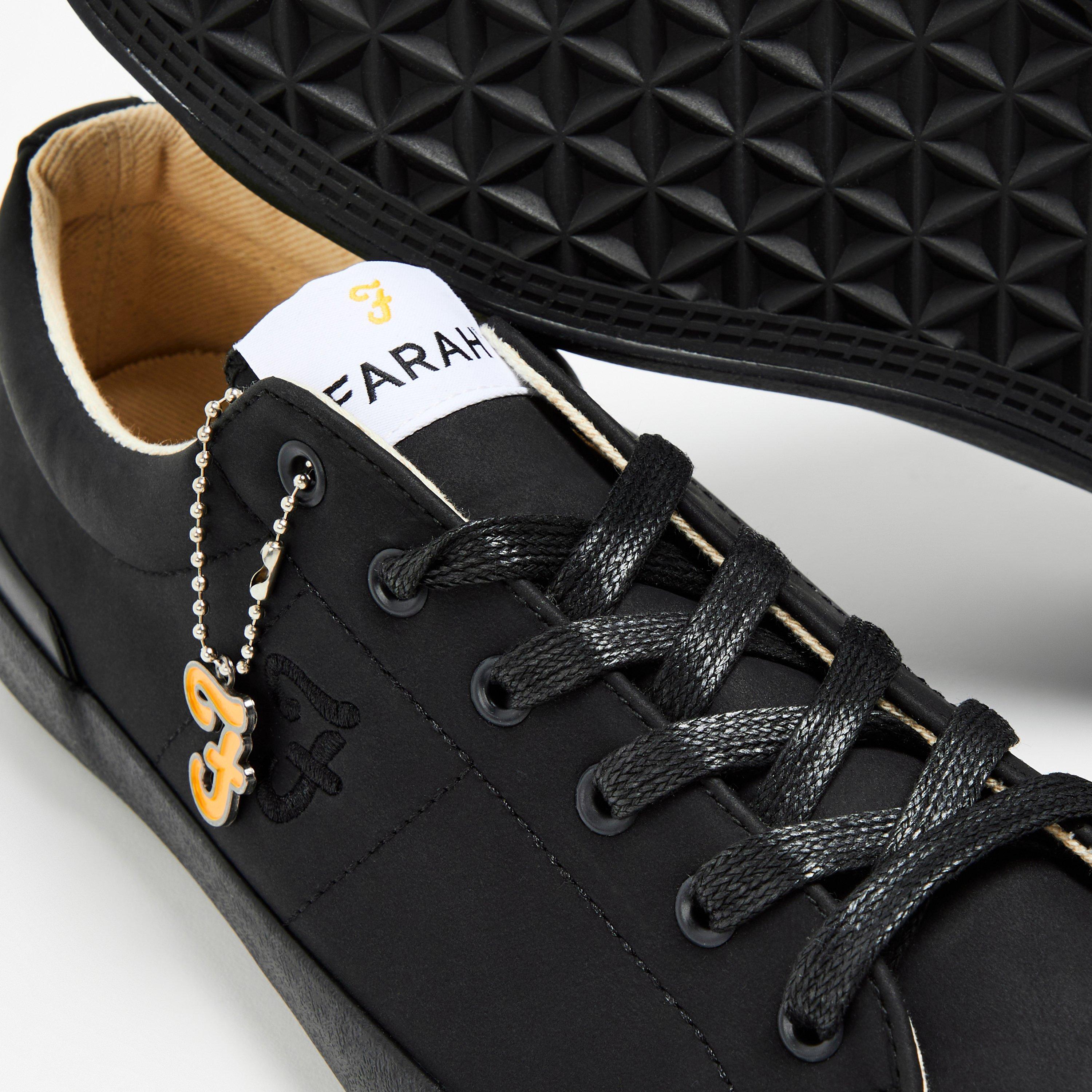 Schwarz Mono - Farah - Dallas Low-Top Trainers - 3