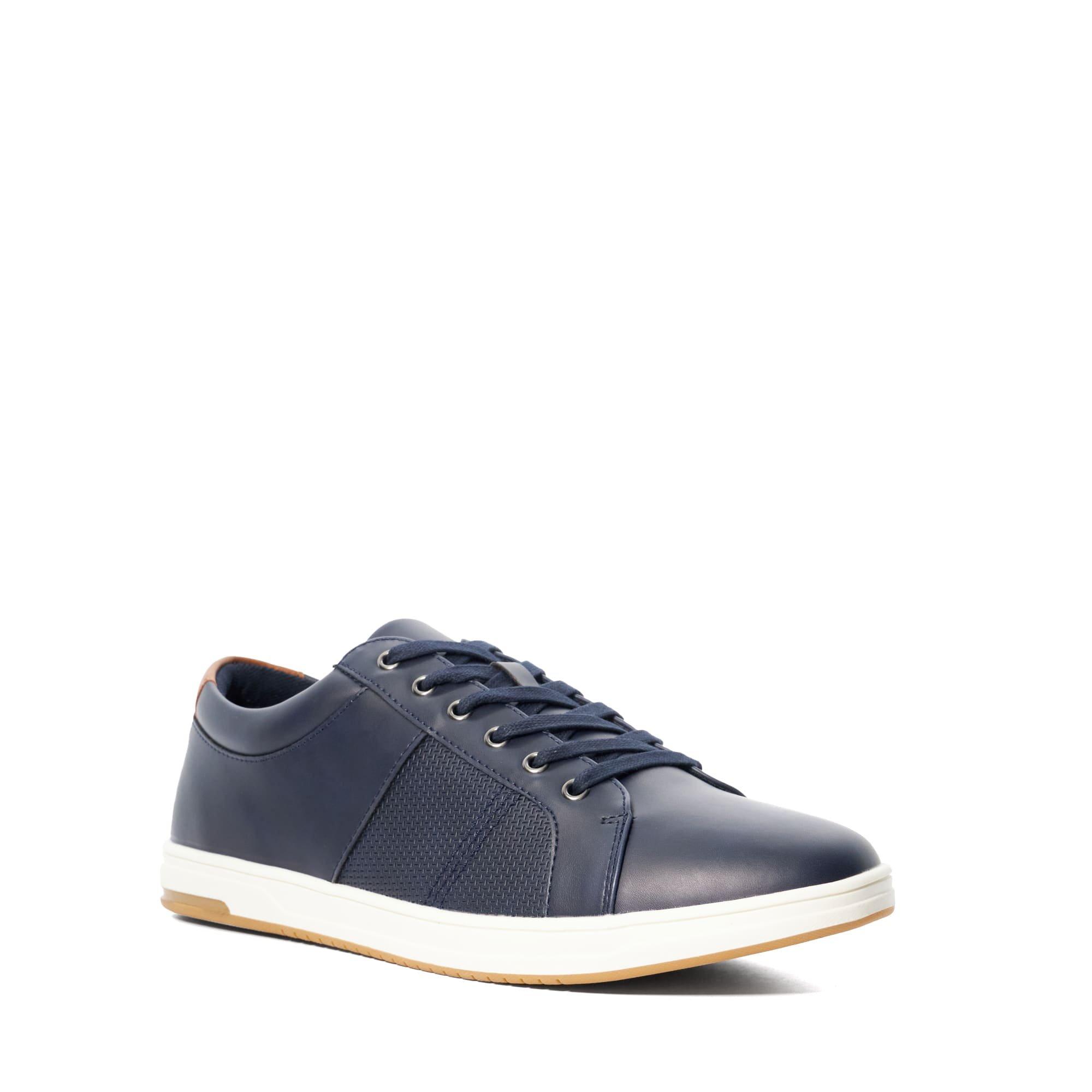 Marineblå - Dune London - Men's Tezzy Low-Top Trainers - 2