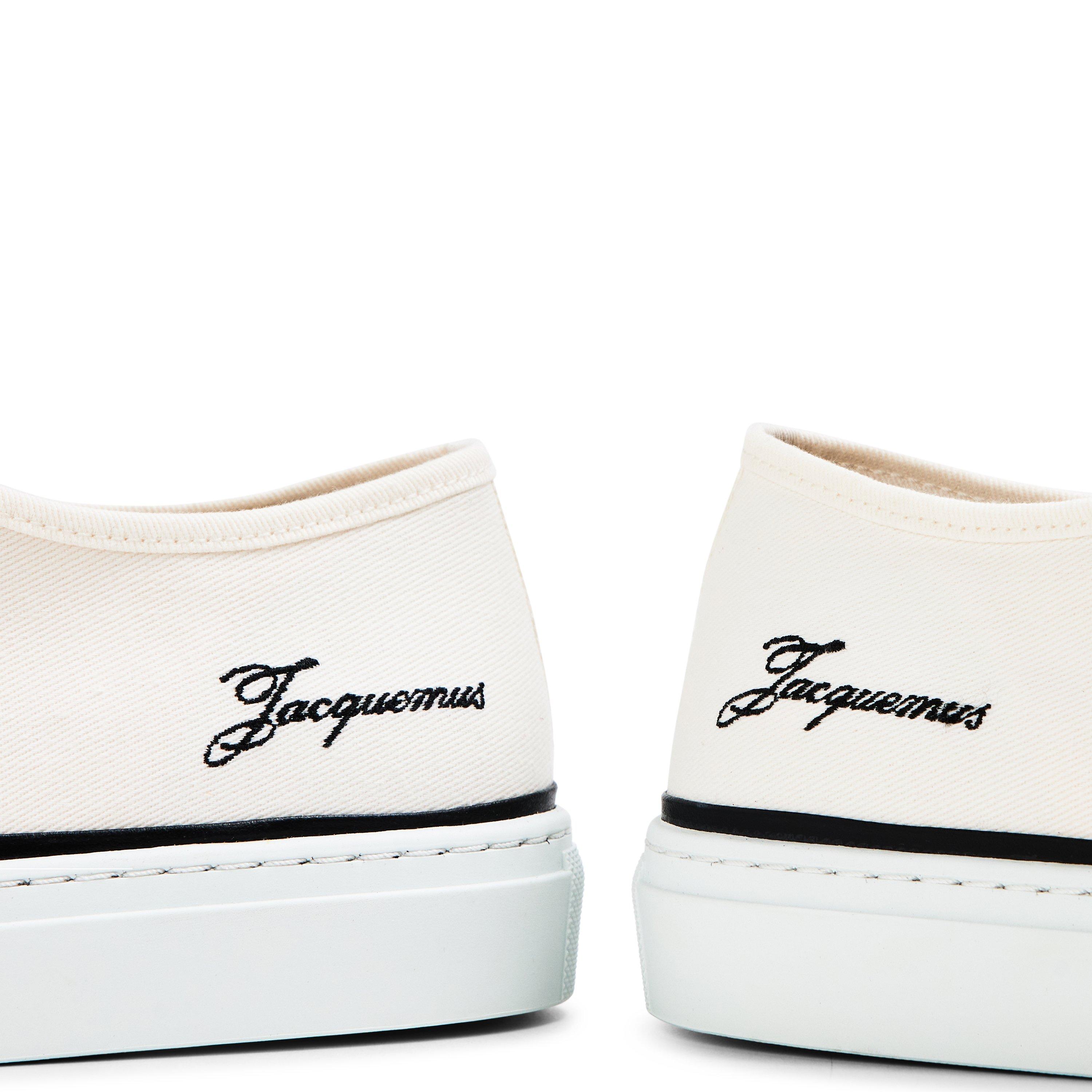White - Jacquemus - Men's Low-Top Trainers - 3