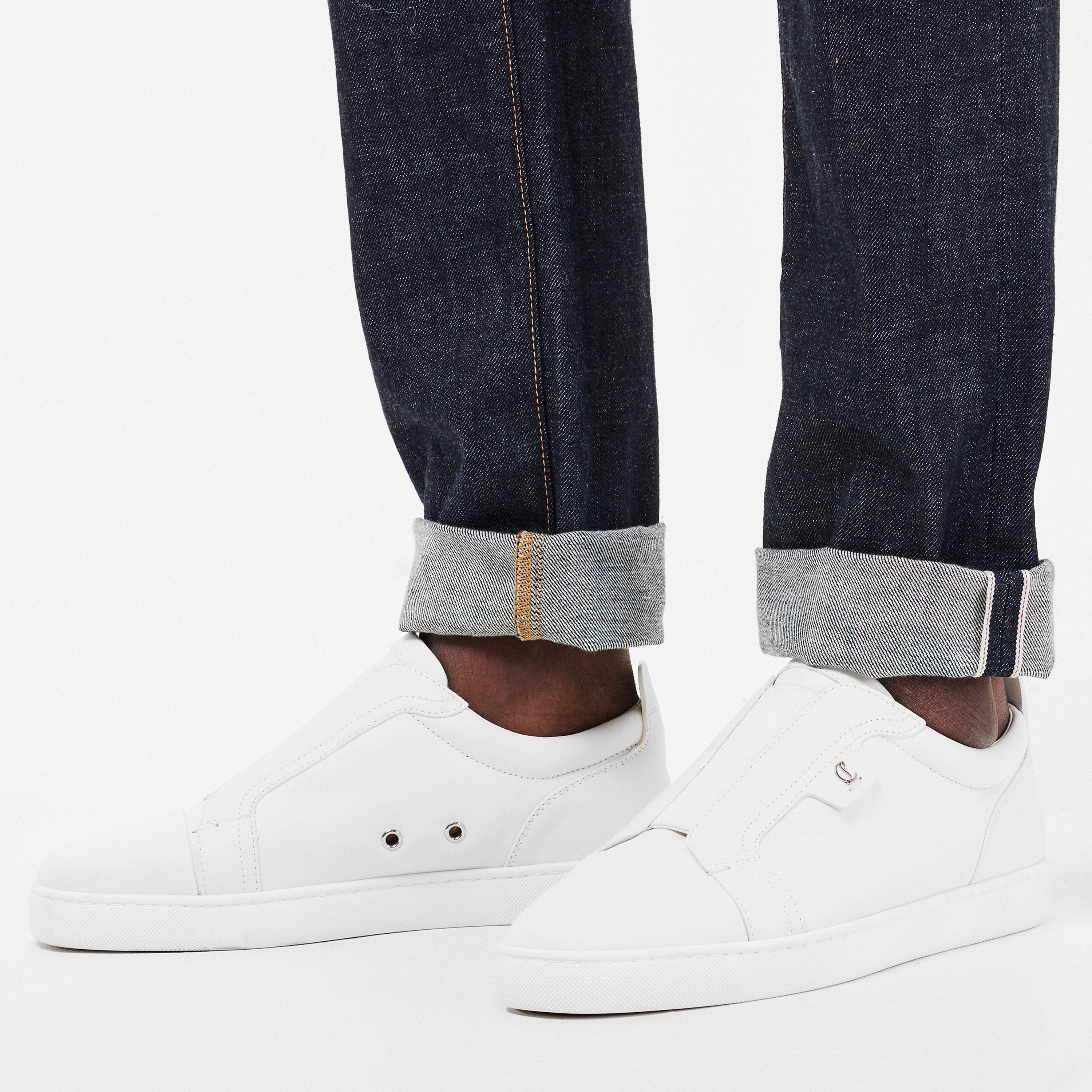 White - Christian Louboutin - St Louis Low-Top Trainers Mens - 3