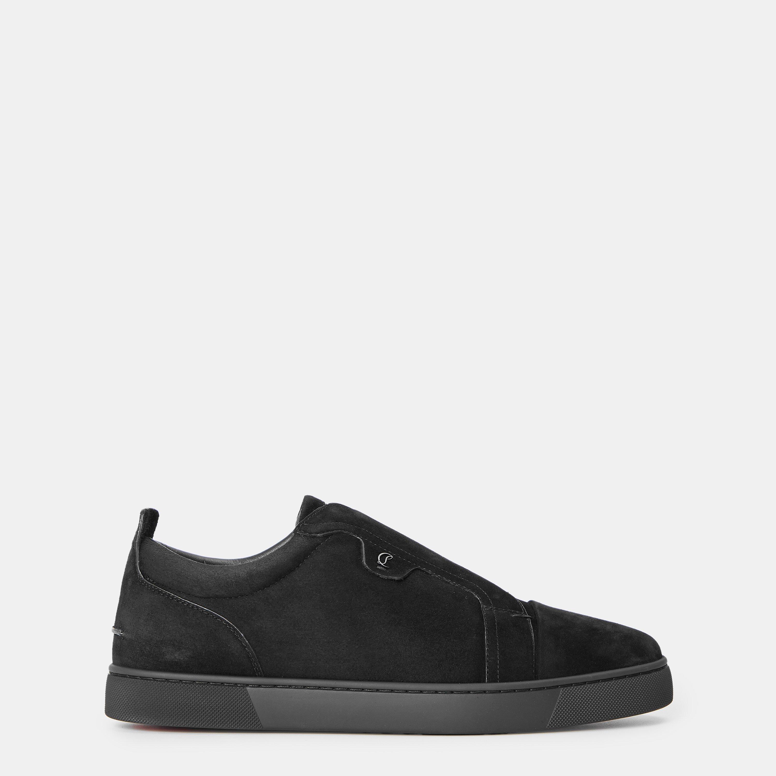 Black - Christian Louboutin - Men's Chr St Louis Low-Top Trainers - 1