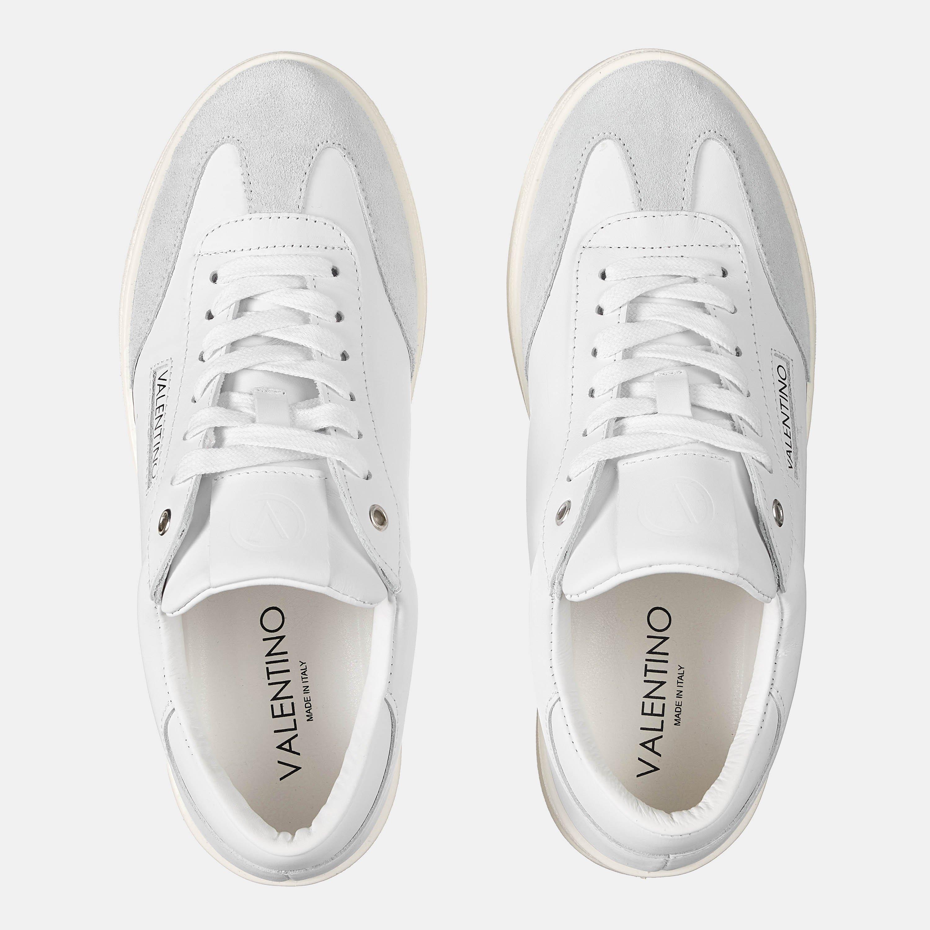 White 010 - Valentino - Men's ValS Saturno Low-Top Trainers - 4