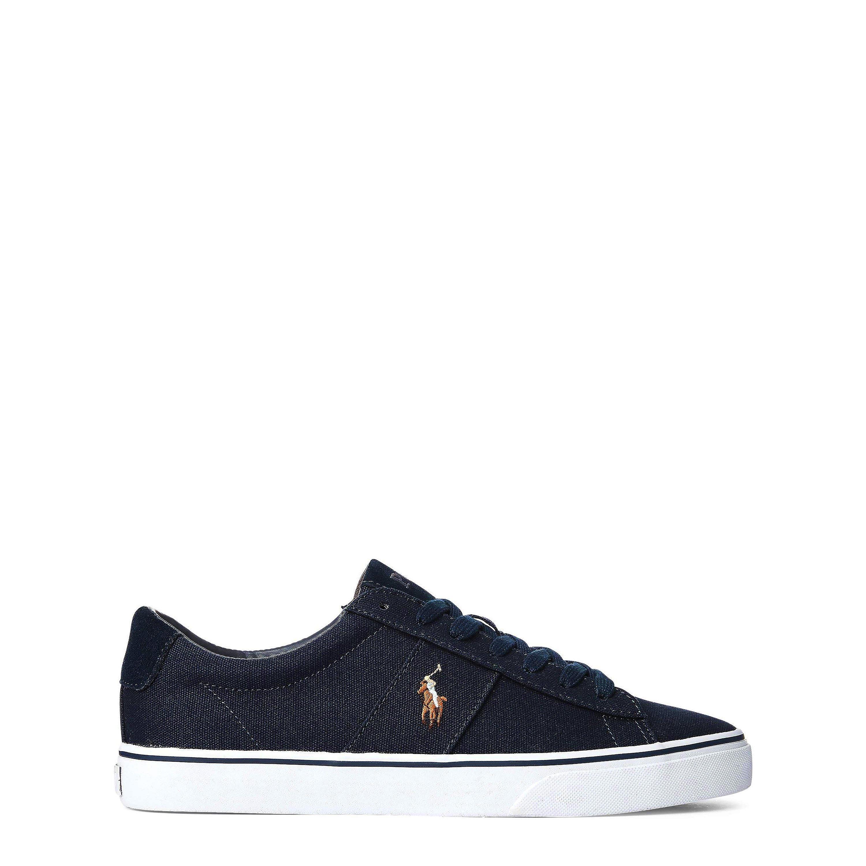 Polo Ralph Lauren Sayer Canvas Trainers Low Trainers USC