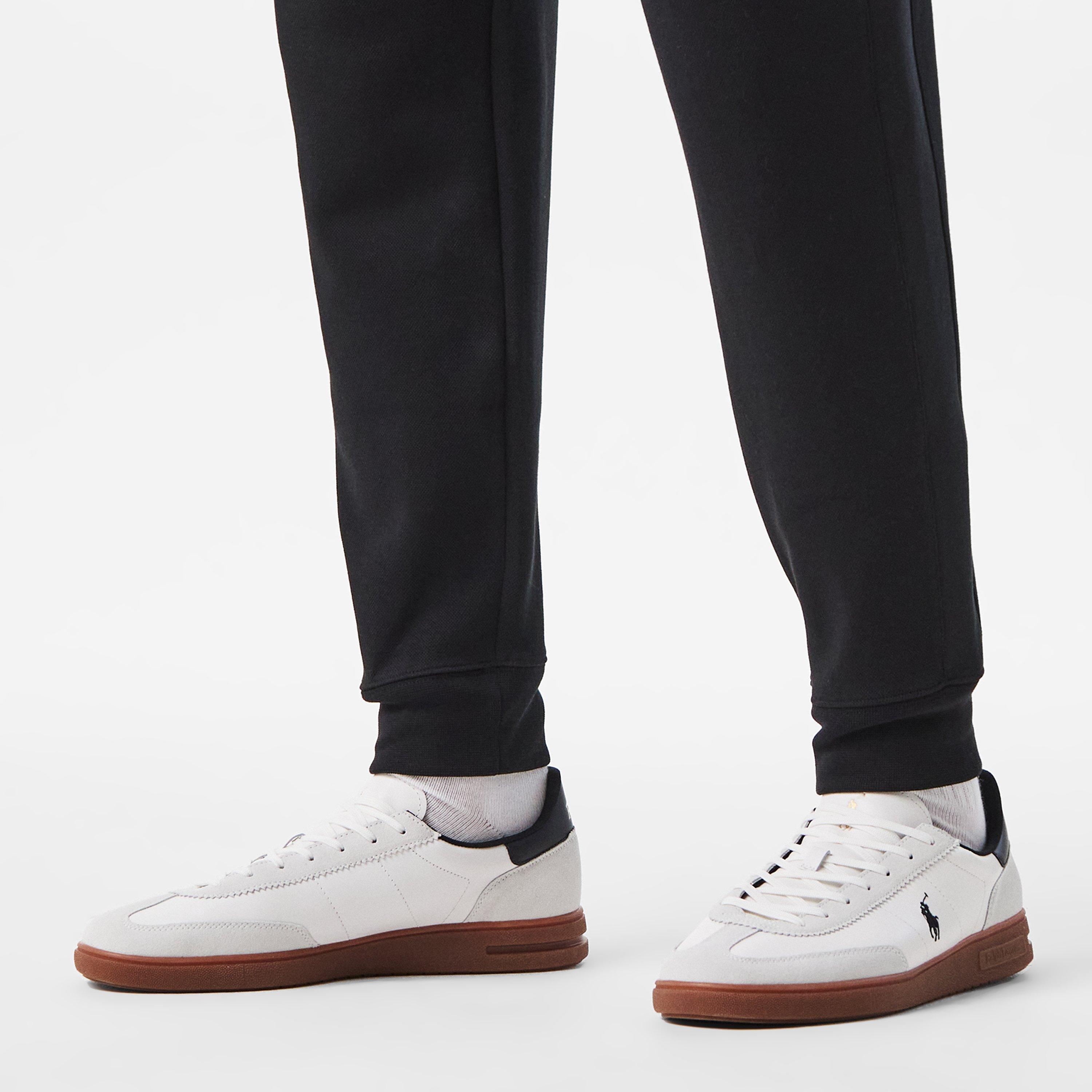 White/Black - Polo Ralph Lauren - Men's Bedford Low-Top Trainers - 3