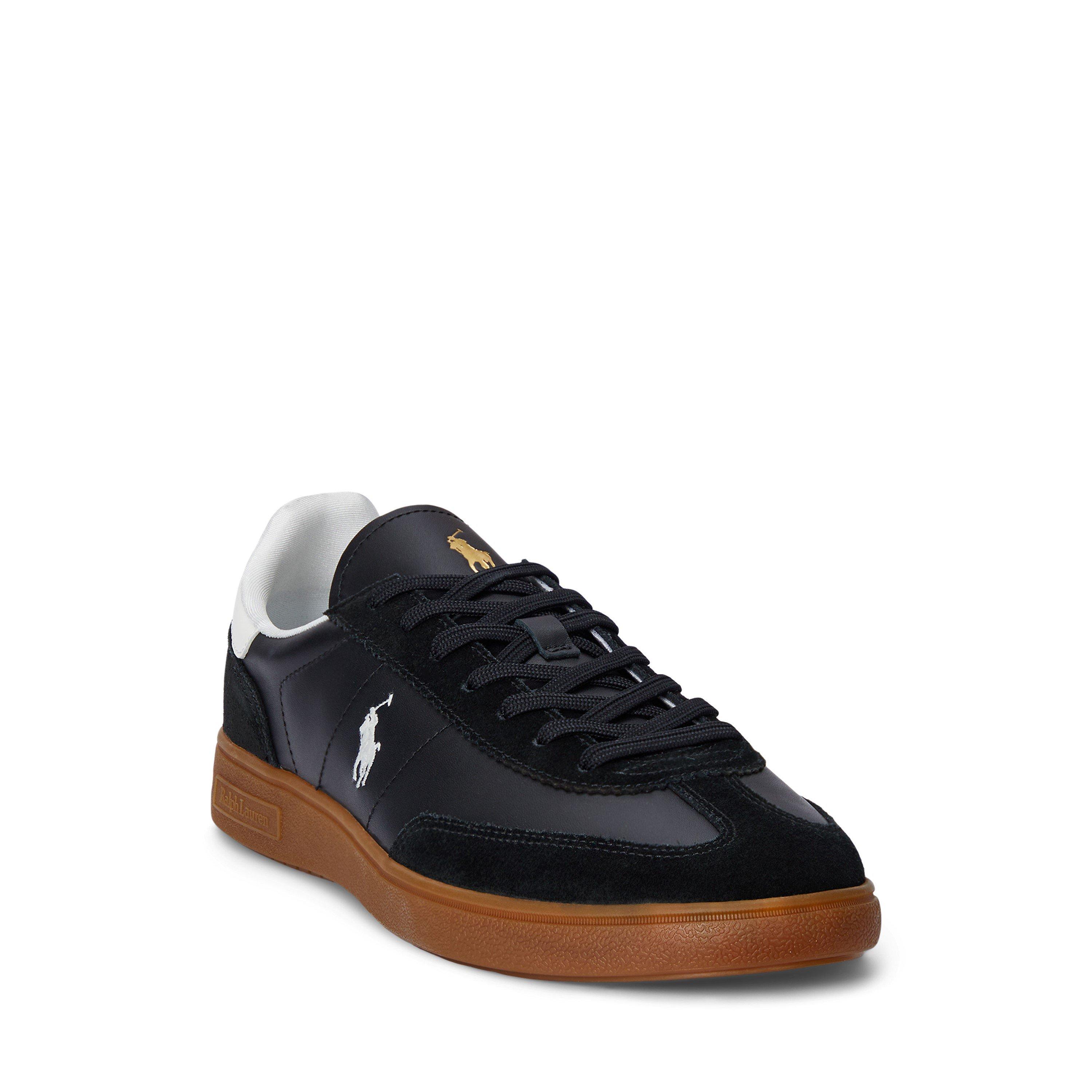 Black/White - Polo Ralph Lauren - Men's Bedford Low-Top Trainers - 2